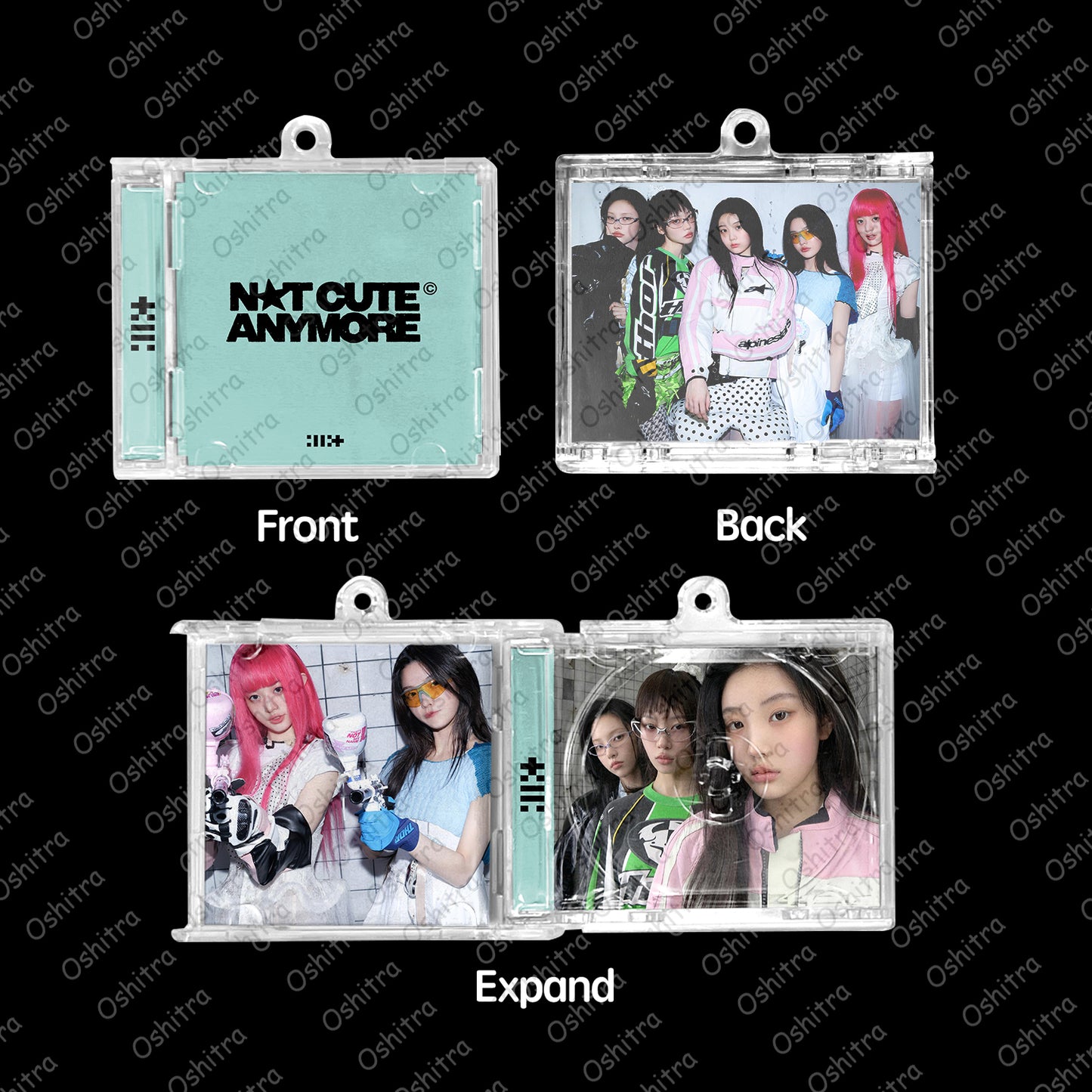 ILLIT「Not Cute Anymore」Mini Album NFCミニアルバムキーホルダー スマホタッチで音楽再生 推し活グッズ