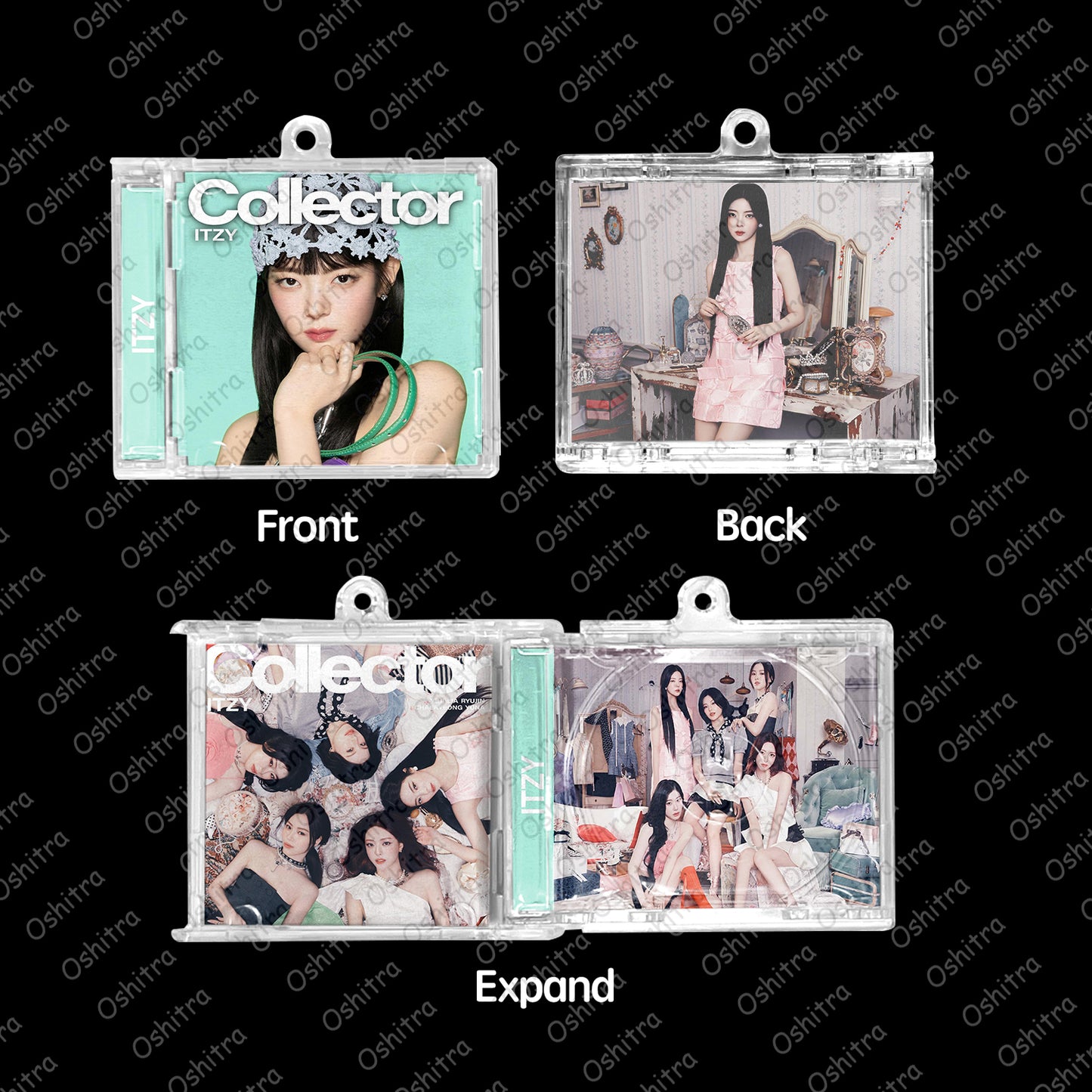 ITZY「Collector」Mini Album NFCミニアルバムキーホルダー スマホタッチで音楽再生 推し活グッズ