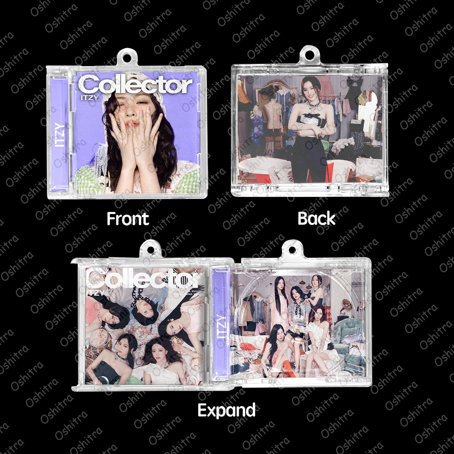 ITZY「Collector」Mini Album NFCミニアルバムキーホルダー スマホタッチで音楽再生 推し活グッズ