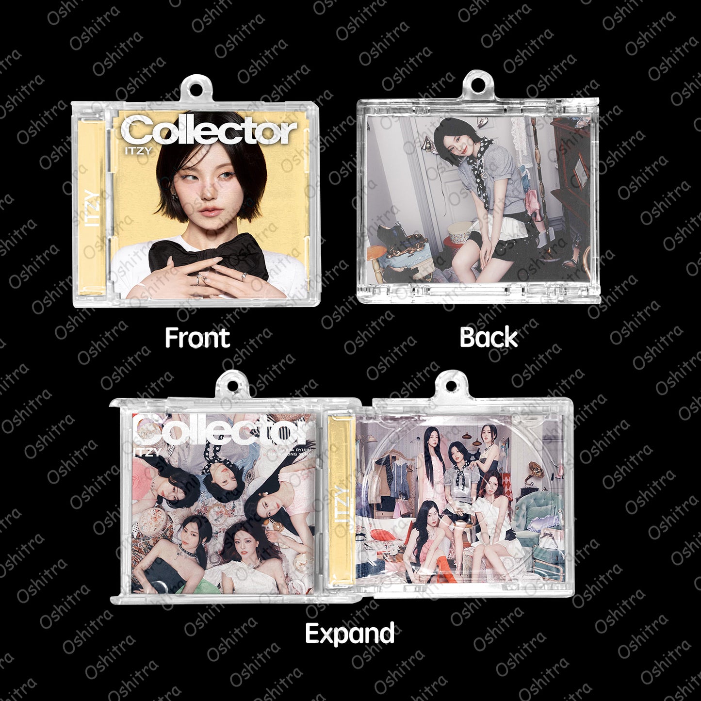 ITZY「Collector」Mini Album NFCミニアルバムキーホルダー スマホタッチで音楽再生 推し活グッズ
