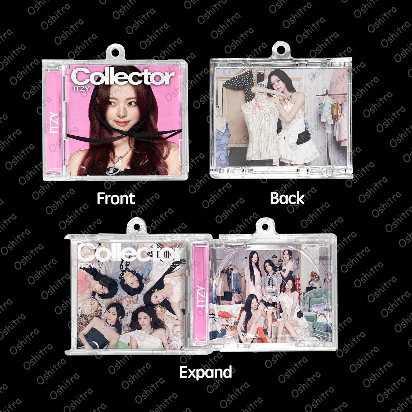 ITZY「Collector」Mini Album NFCミニアルバムキーホルダー スマホタッチで音楽再生 推し活グッズ