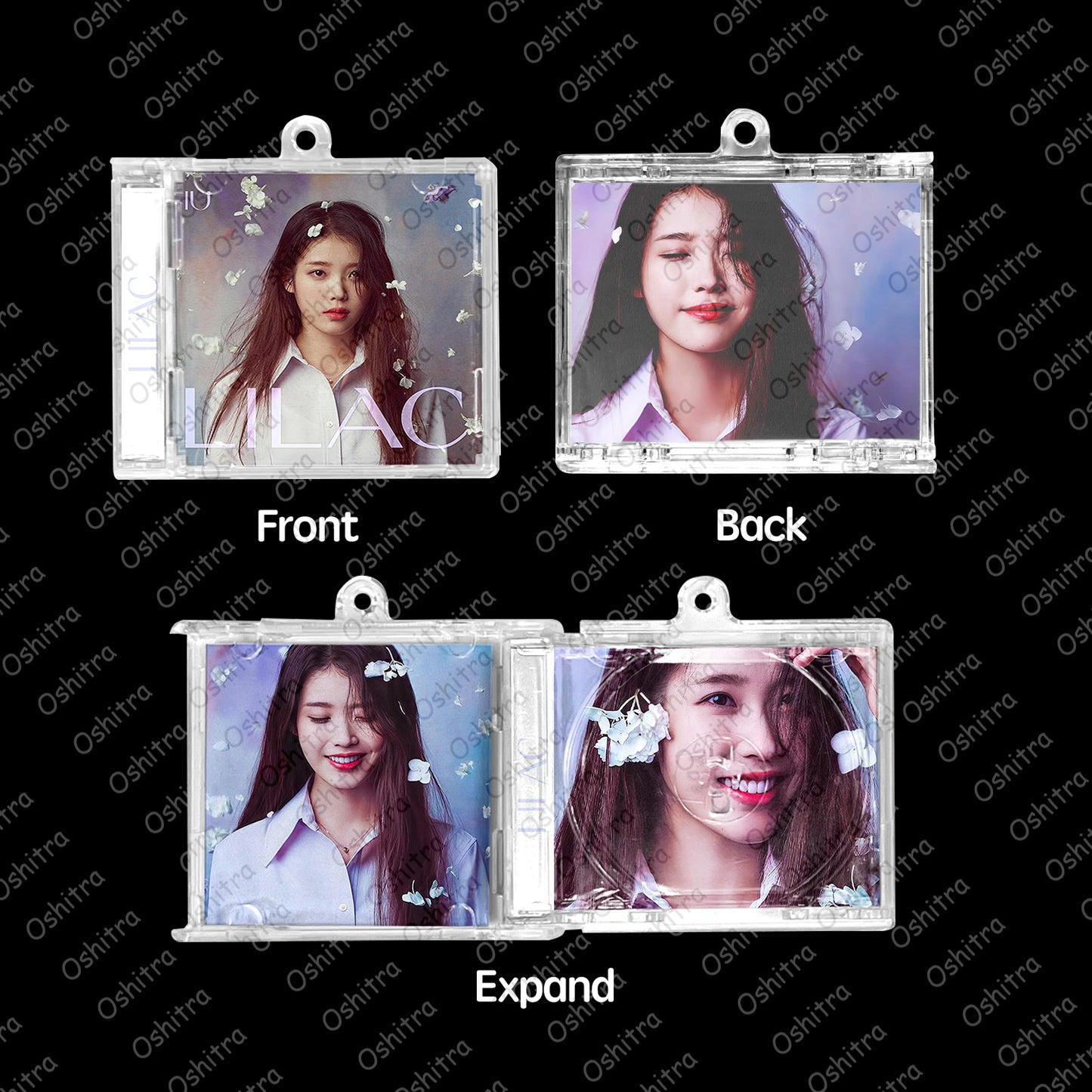 IU「Lilac」Mini Album NFCミニアルバムキーホルダー スマホタッチで音楽再生 推し活グッズ