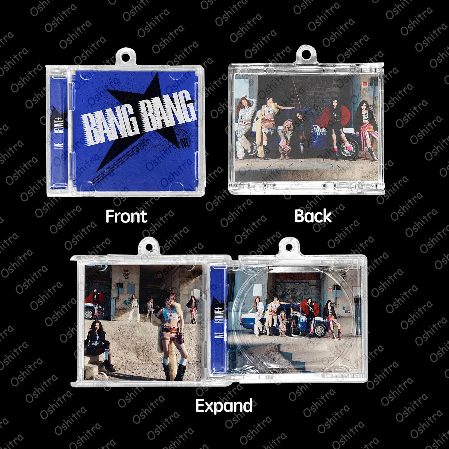 IVE「BANGBANG」Mini Album NFCミニアルバムキーホルダー スマホタッチで音楽再生 推し活グッズ