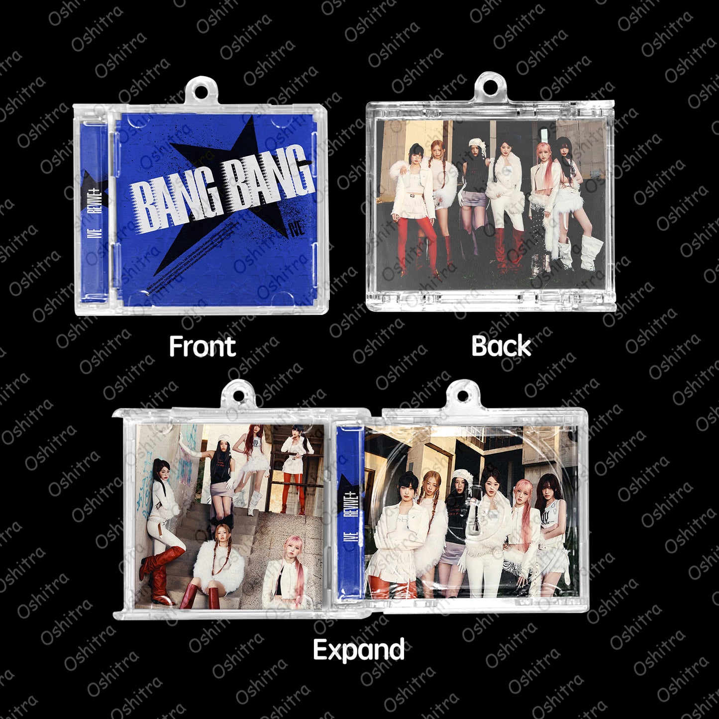 IVE「BANGBANG」Mini Album NFCミニアルバムキーホルダー スマホタッチで音楽再生 推し活グッズ