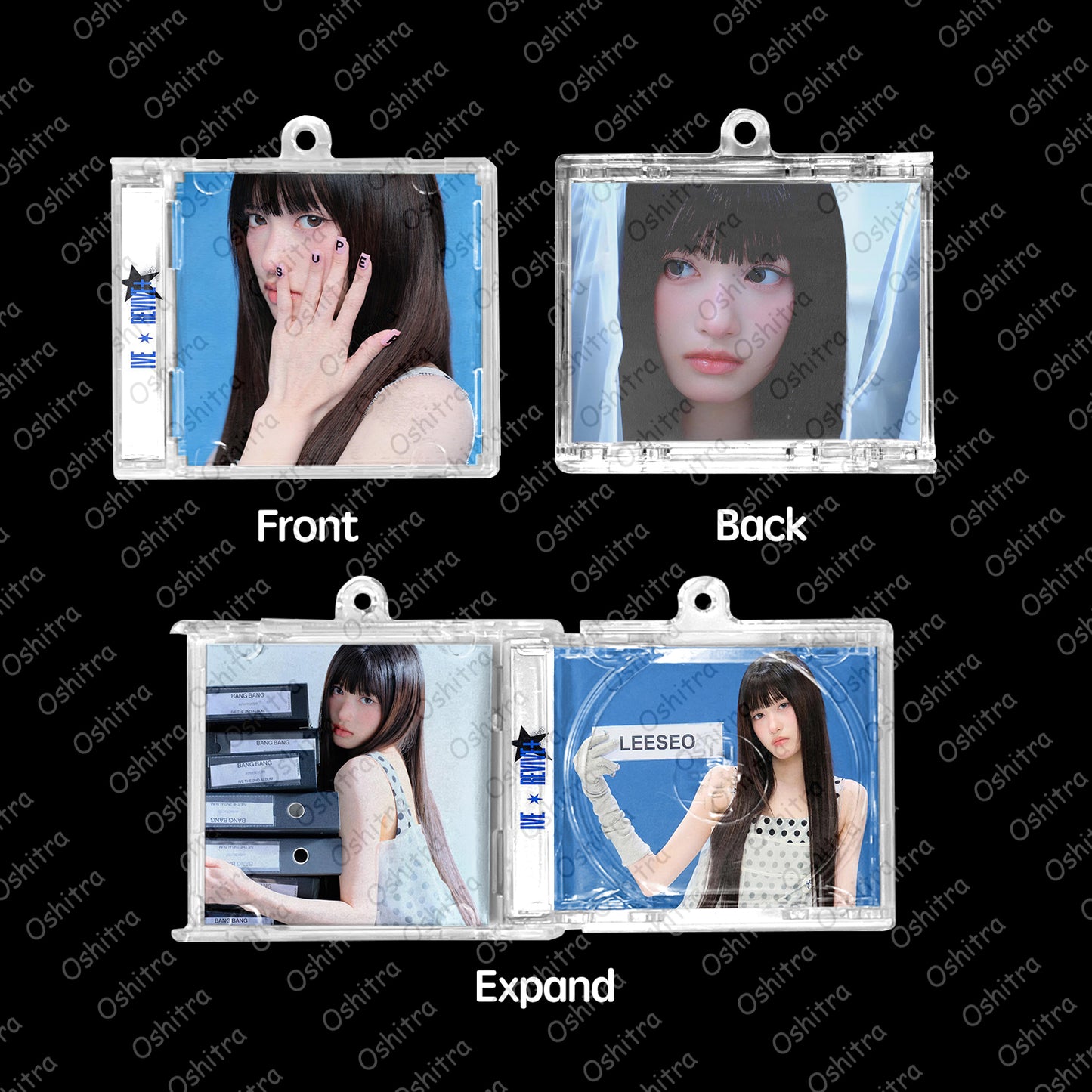 IVE「BANGBANG」Mini Album NFCミニアルバムキーホルダー スマホタッチで音楽再生 推し活グッズ