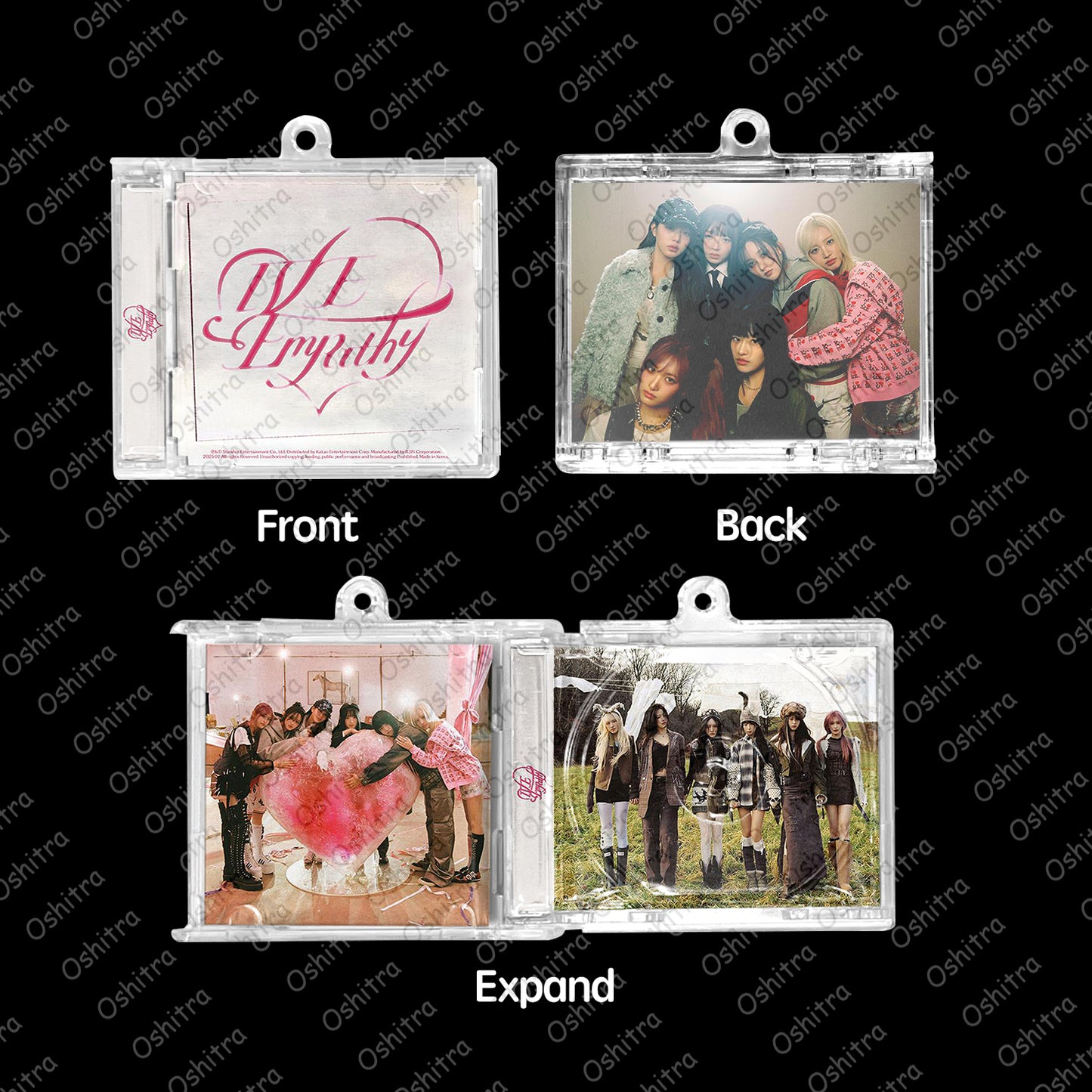 IVE「EMPATHY」Mini Album NFCミニアルバムキーホルダー スマホタッチで音楽再生 推し活グッズ