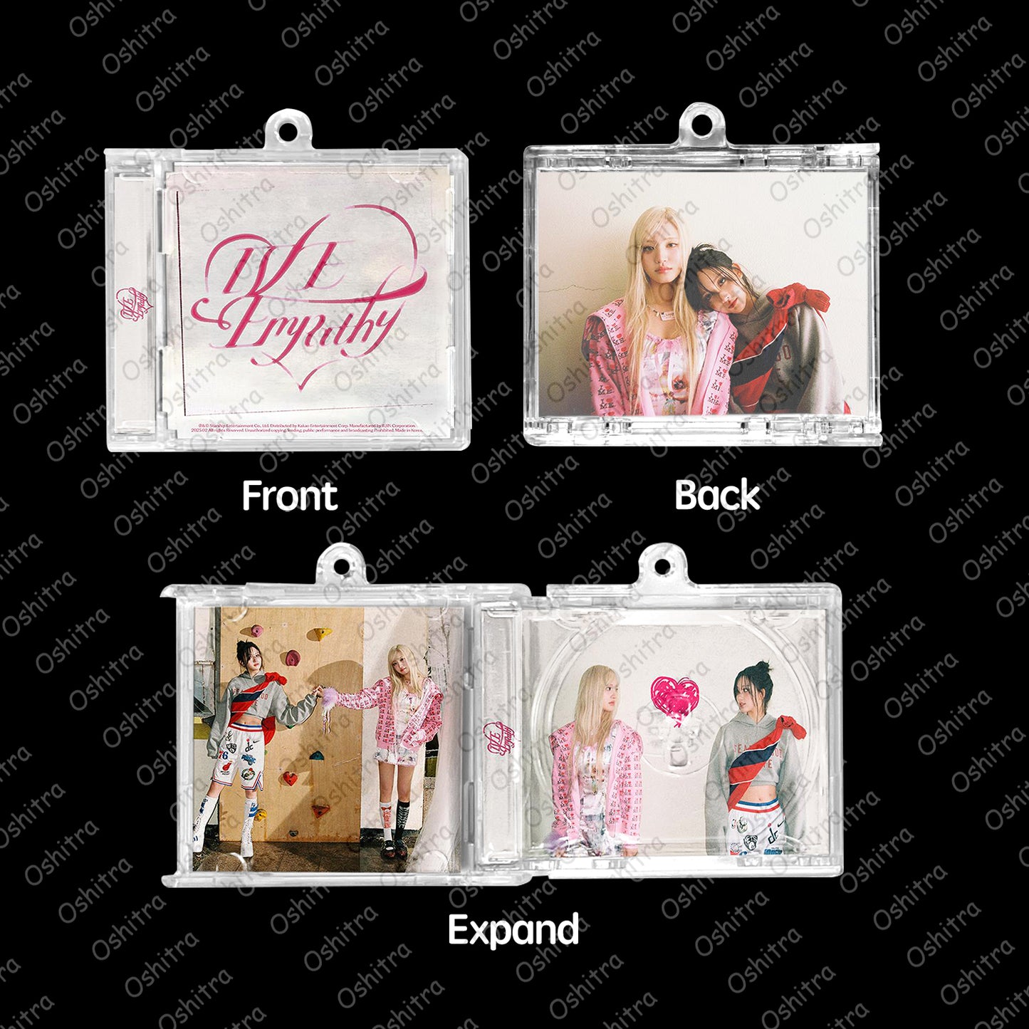 IVE「EMPATHY」Mini Album NFCミニアルバムキーホルダー スマホタッチで音楽再生 推し活グッズ