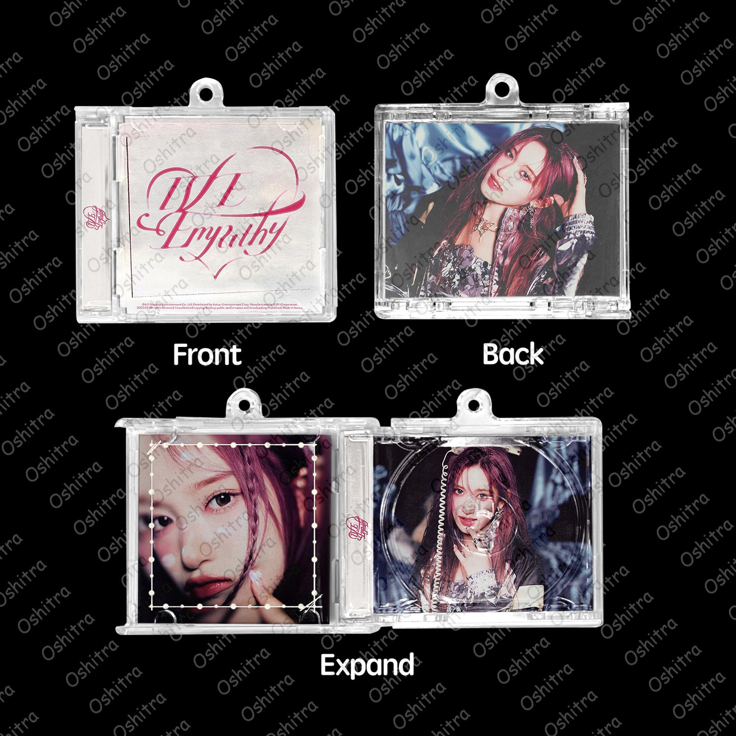 IVE「EMPATHY」Mini Album NFCミニアルバムキーホルダー スマホタッチで音楽再生 推し活グッズ