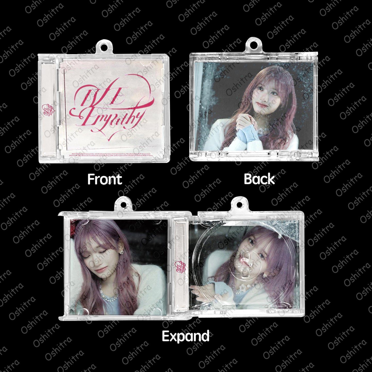 IVE「EMPATHY」Mini Album NFCミニアルバムキーホルダー スマホタッチで音楽再生 推し活グッズ