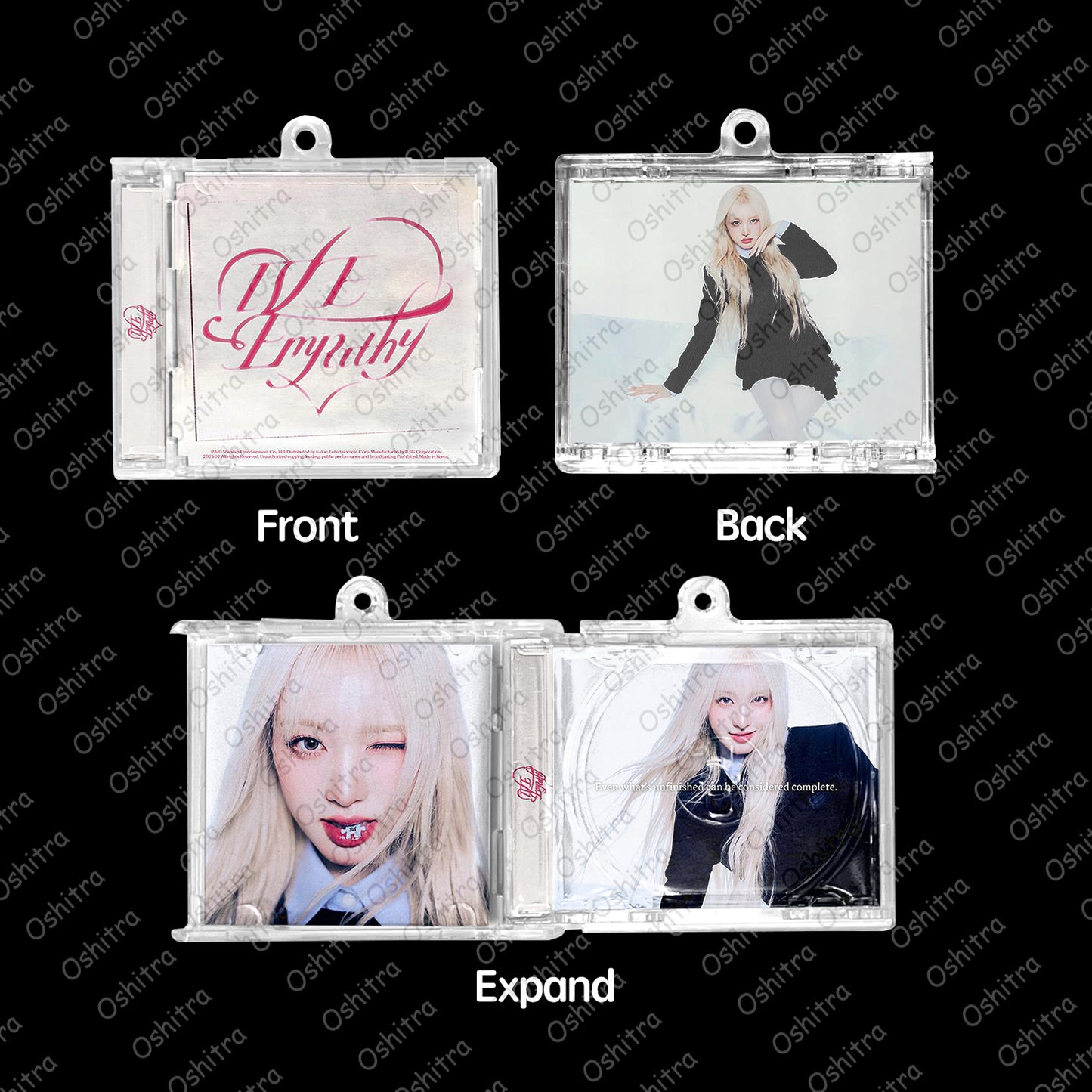 IVE「EMPATHY」Mini Album NFCミニアルバムキーホルダー スマホタッチで音楽再生 推し活グッズ