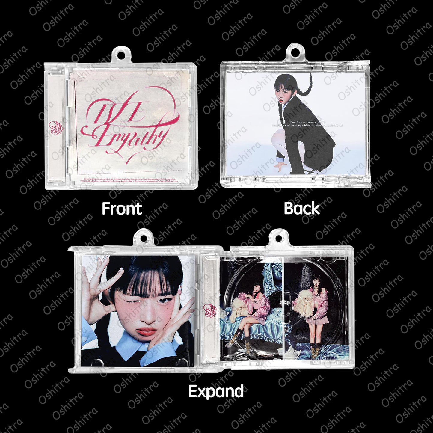 IVE「EMPATHY」Mini Album NFCミニアルバムキーホルダー スマホタッチで音楽再生 推し活グッズ