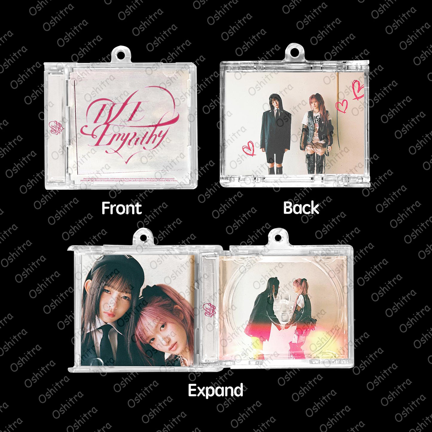 IVE「EMPATHY」Mini Album NFCミニアルバムキーホルダー スマホタッチで音楽再生 推し活グッズ