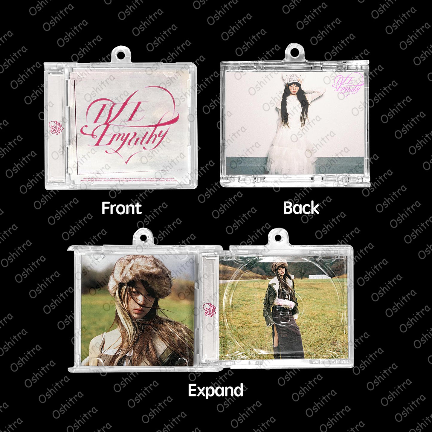 IVE「EMPATHY」Mini Album NFCミニアルバムキーホルダー スマホタッチで音楽再生 推し活グッズ