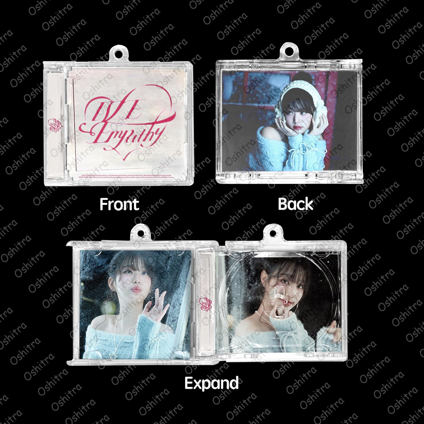 IVE「EMPATHY」Mini Album NFCミニアルバムキーホルダー スマホタッチで音楽再生 推し活グッズ