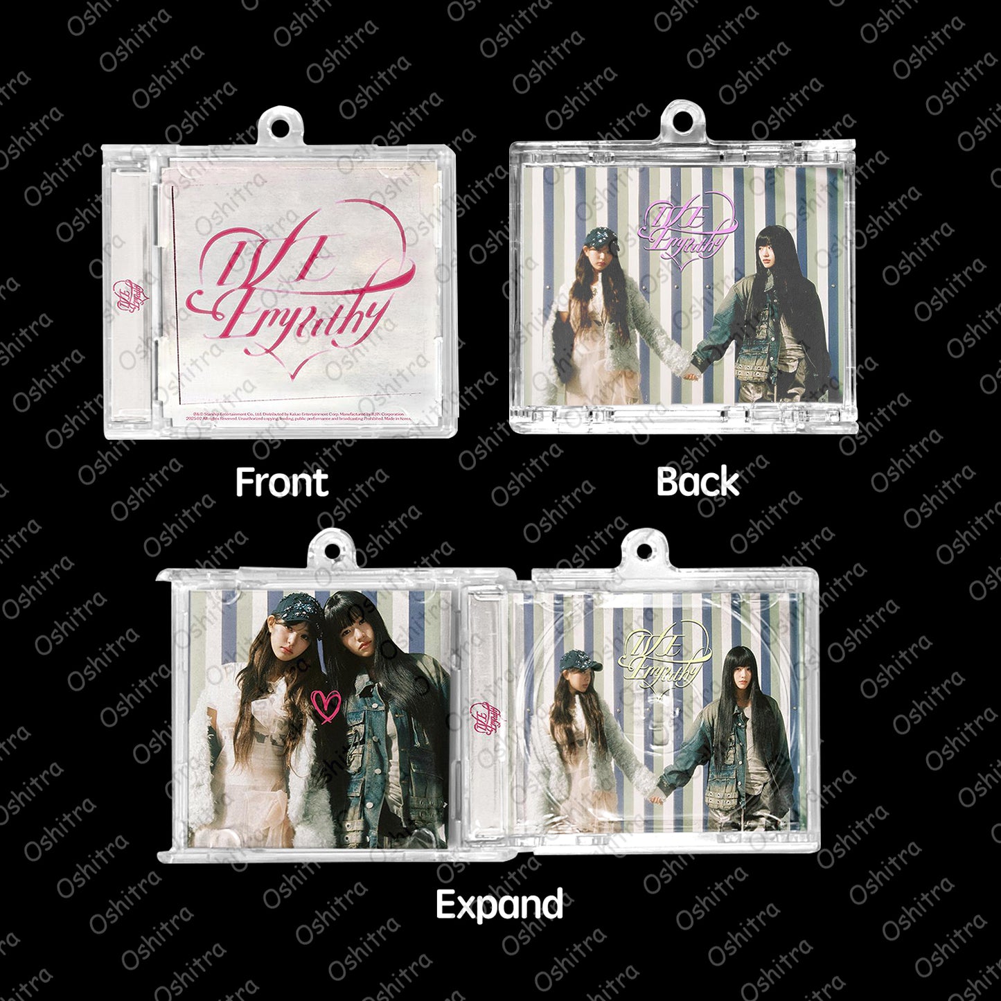 IVE「EMPATHY」Mini Album NFCミニアルバムキーホルダー スマホタッチで音楽再生 推し活グッズ
