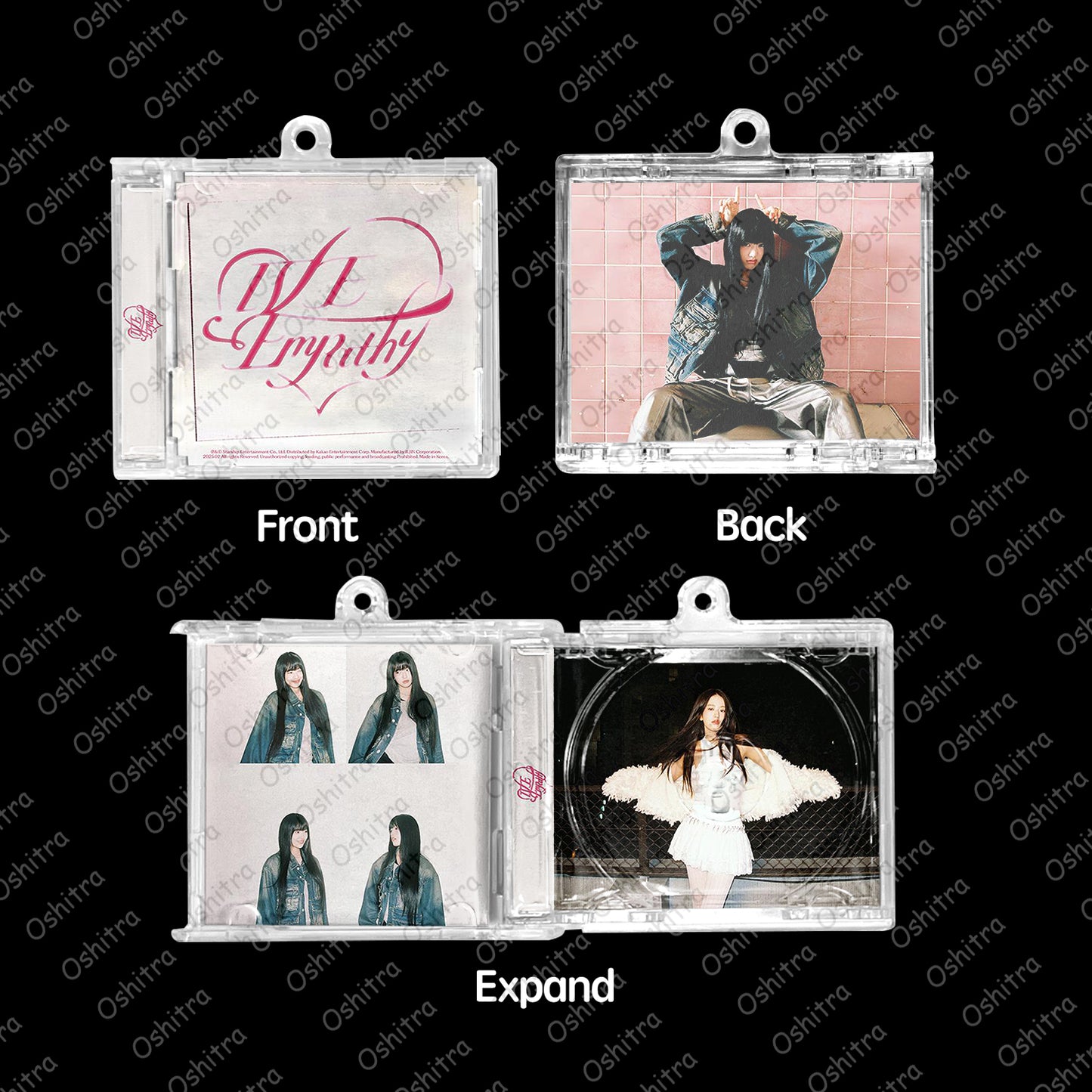 IVE「EMPATHY」Mini Album NFCミニアルバムキーホルダー スマホタッチで音楽再生 推し活グッズ