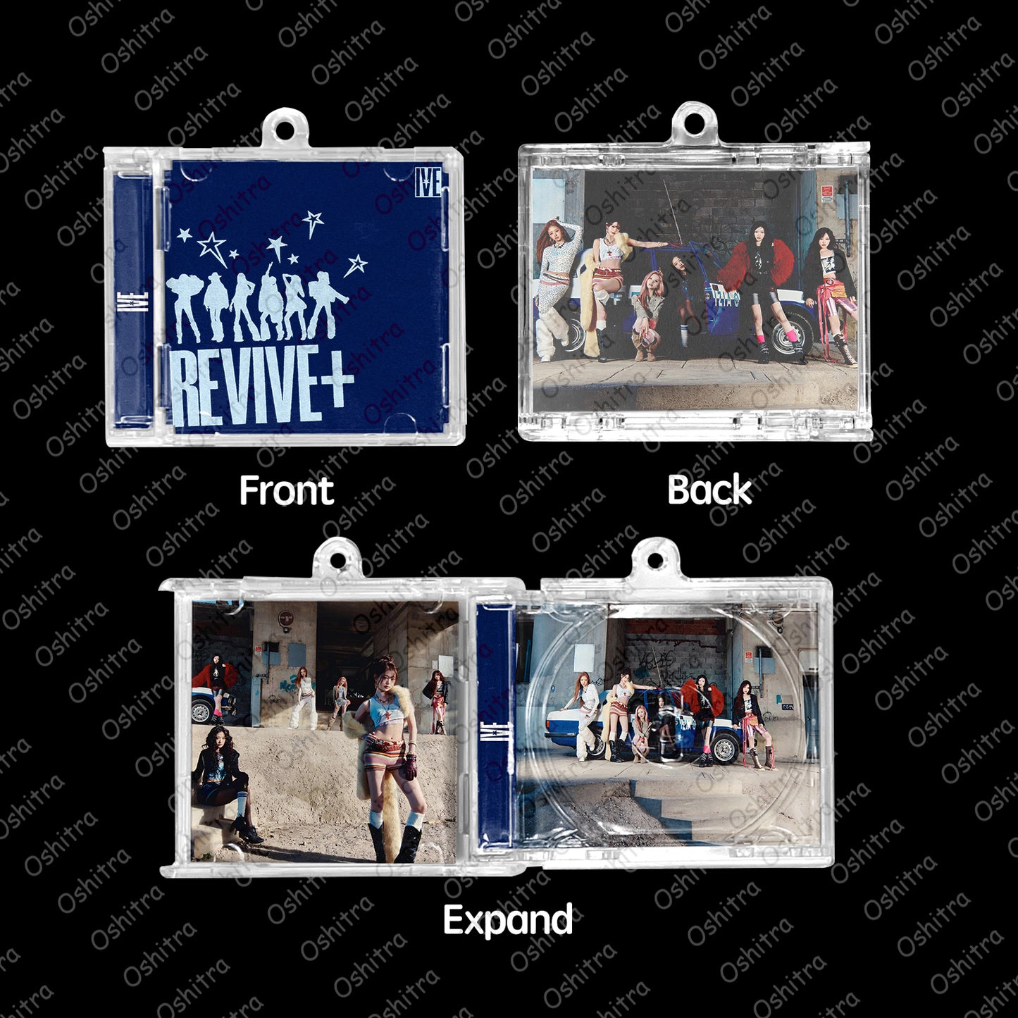 IVE「REVIVE」Mini Album NFCミニアルバムキーホルダー スマホタッチで音楽再生 推し活グッズ