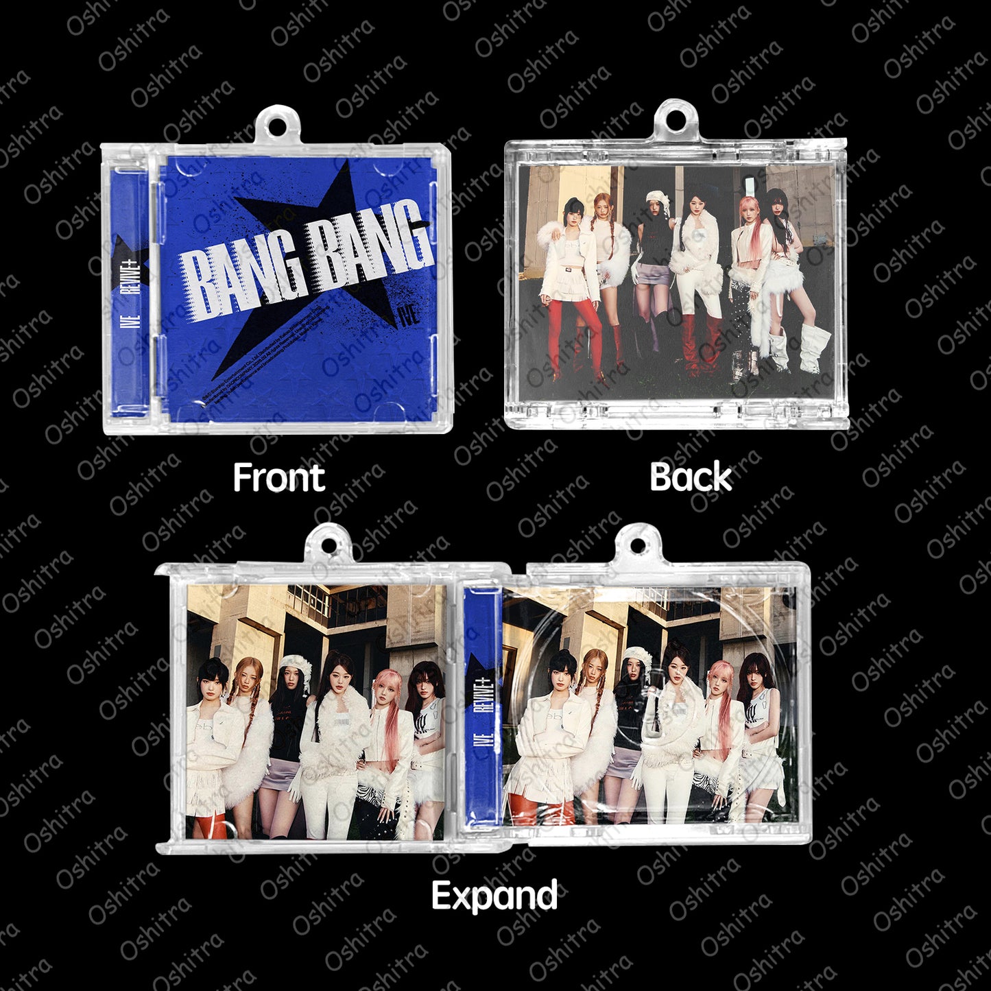 IVE「REVIVE」Mini Album NFCミニアルバムキーホルダー スマホタッチで音楽再生 推し活グッズ