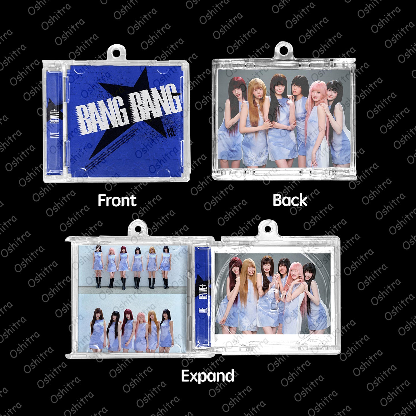 IVE「REVIVE」Mini Album NFCミニアルバムキーホルダー スマホタッチで音楽再生 推し活グッズ