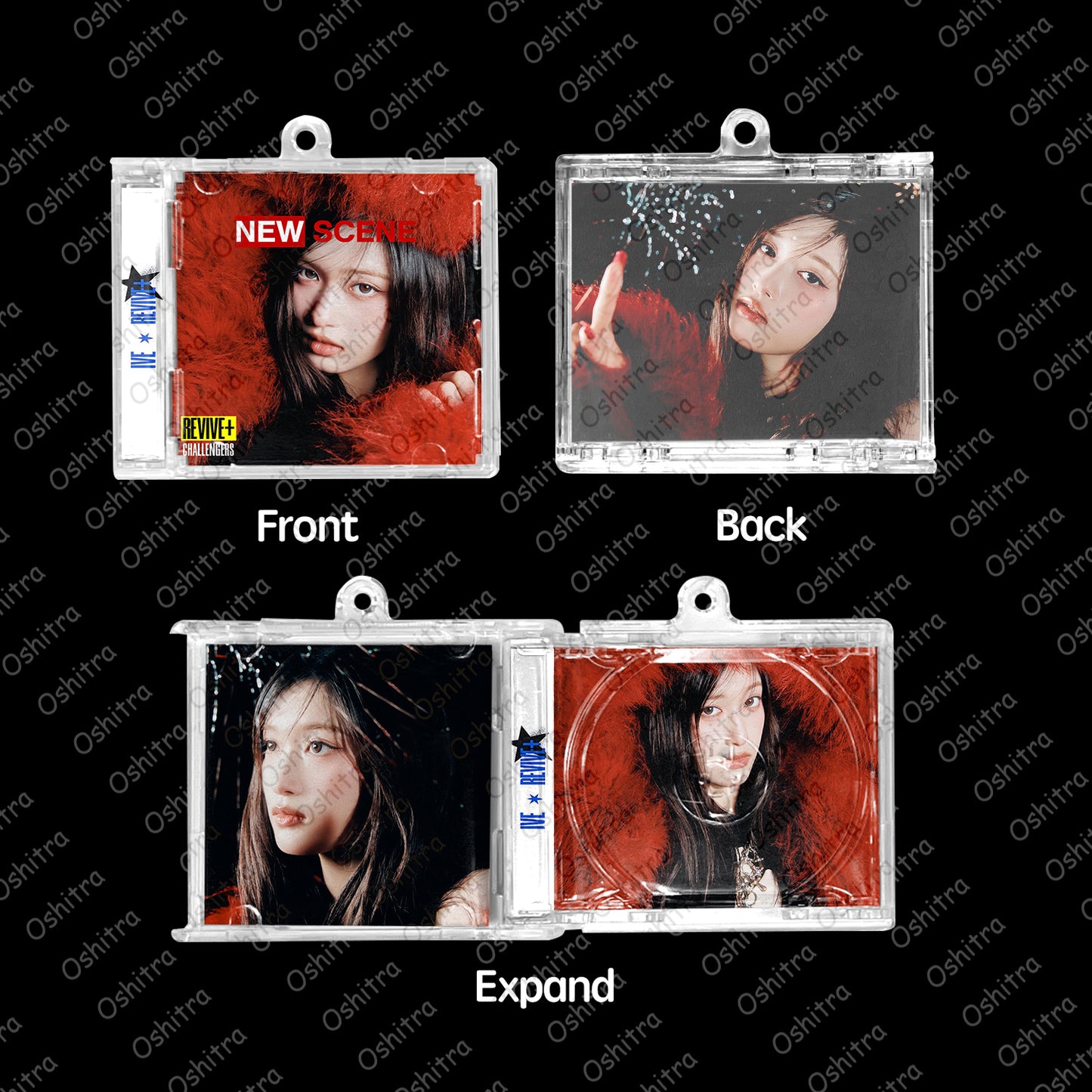 IVE「REVIVE」Mini Album NFCミニアルバムキーホルダー スマホタッチで音楽再生 推し活グッズ