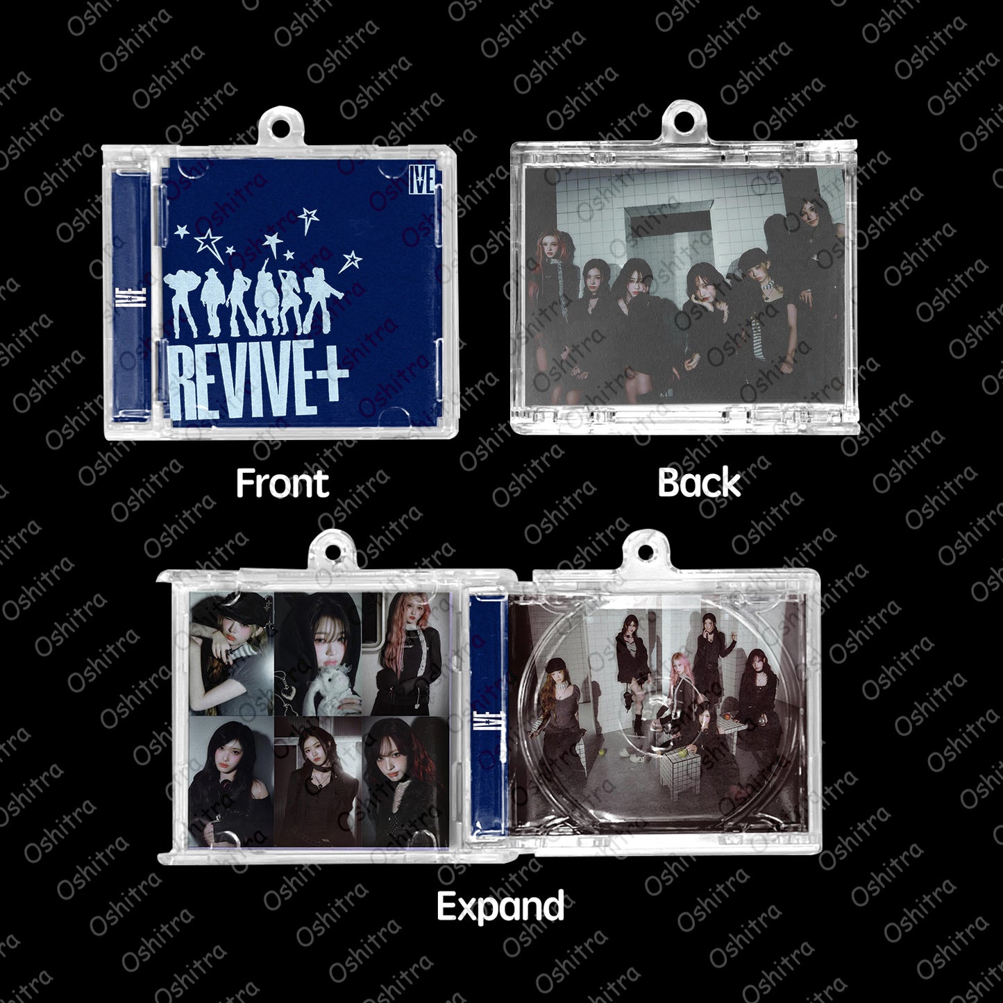 IVE「REVIVE」Mini Album NFCミニアルバムキーホルダー スマホタッチで音楽再生 推し活グッズ