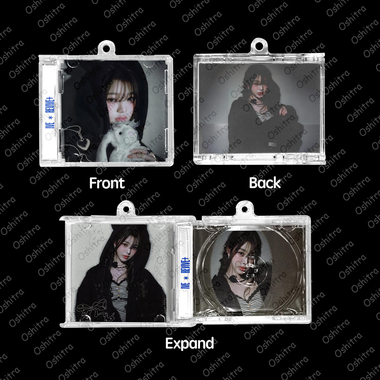 IVE「REVIVE」Mini Album NFCミニアルバムキーホルダー スマホタッチで音楽再生 推し活グッズ