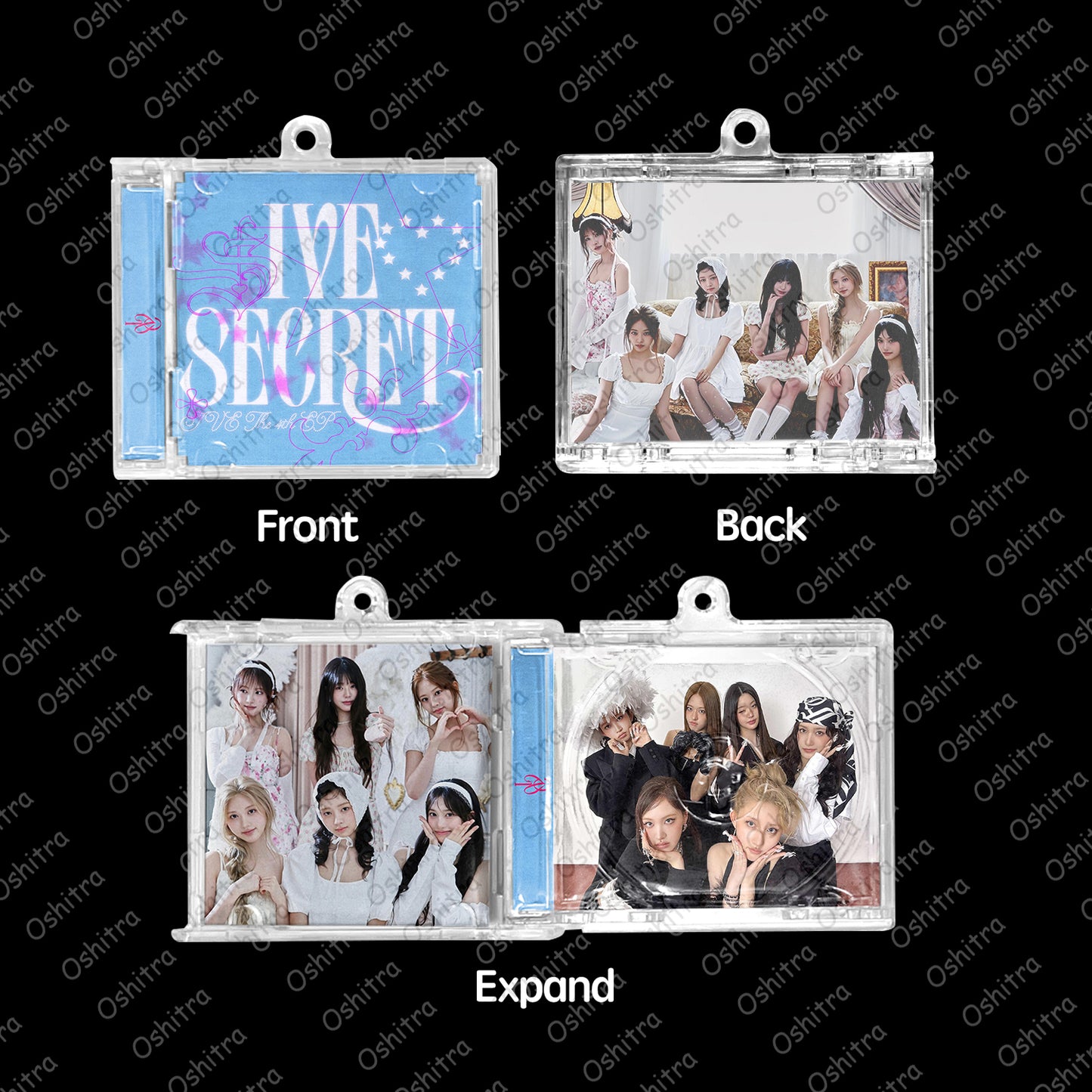 IVE「XOXZ」Mini Album NFCミニアルバムキーホルダー スマホタッチで音楽再生 推し活グッズ