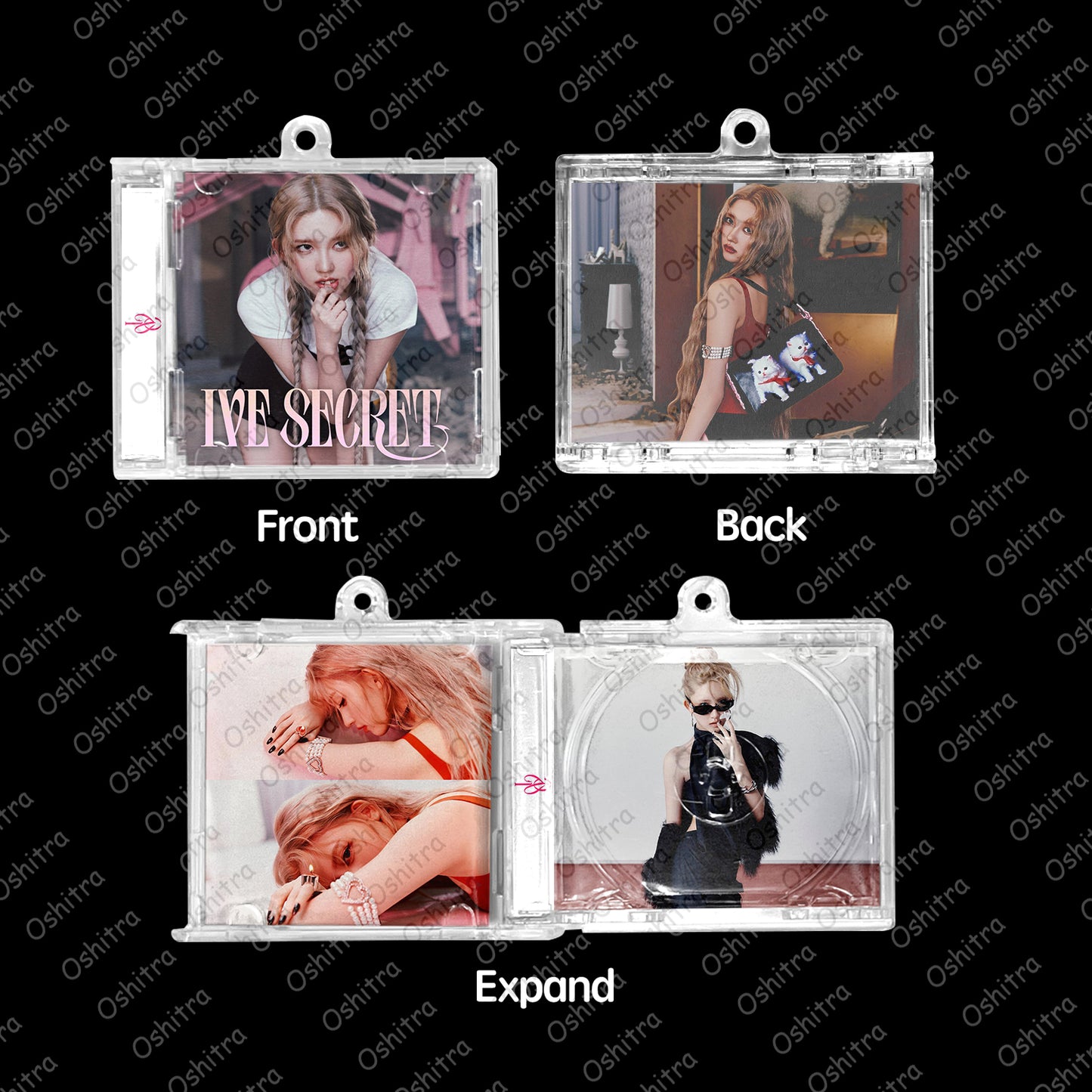 IVE「XOXZ」Mini Album NFCミニアルバムキーホルダー スマホタッチで音楽再生 推し活グッズ