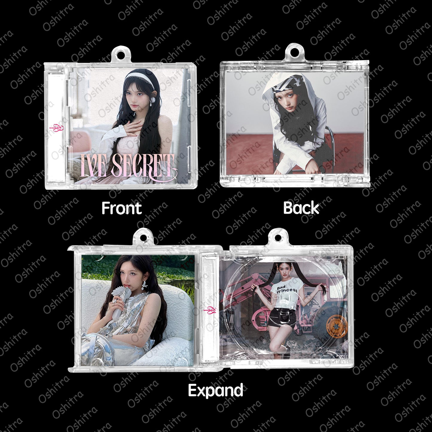 IVE「XOXZ」Mini Album NFCミニアルバムキーホルダー スマホタッチで音楽再生 推し活グッズ