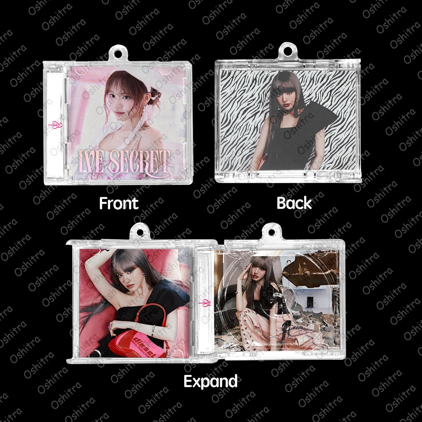IVE「XOXZ」Mini Album NFCミニアルバムキーホルダー スマホタッチで音楽再生 推し活グッズ
