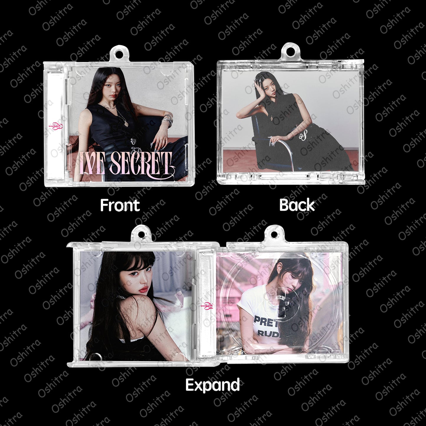 IVE「XOXZ」Mini Album NFCミニアルバムキーホルダー スマホタッチで音楽再生 推し活グッズ