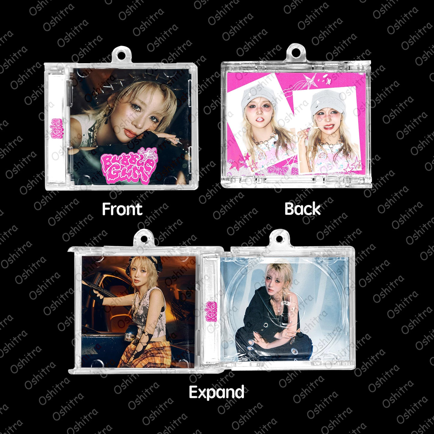 Kep1er「Bubble Gum」Mini Album NFCミニアルバムキーホルダー スマホタッチで音楽再生 推し活グッズ