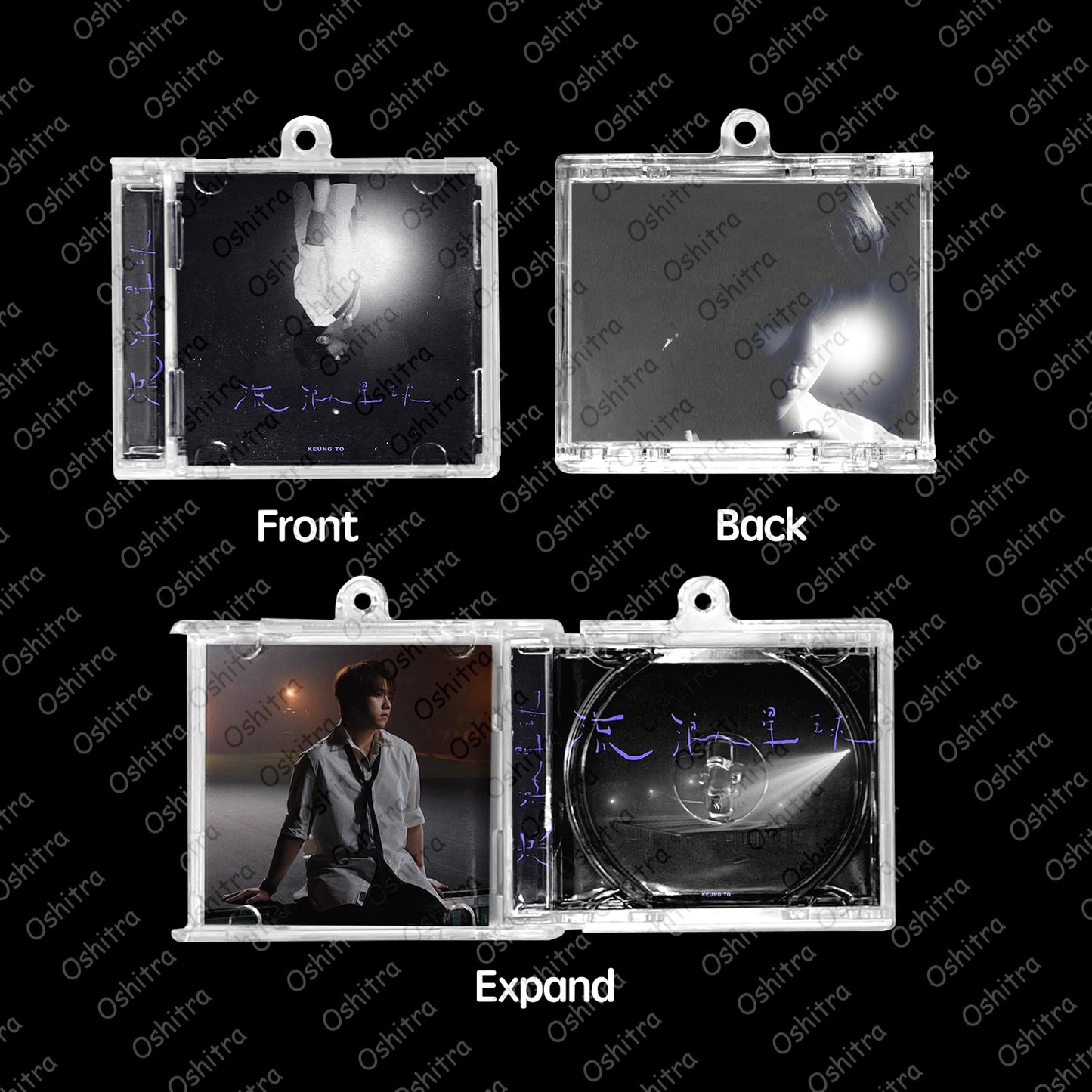姜濤 KEUNGTO「流浪星球」Mini Album NFCミニアルバムキーホルダー スマホタッチで音楽再生 推し活グッズ