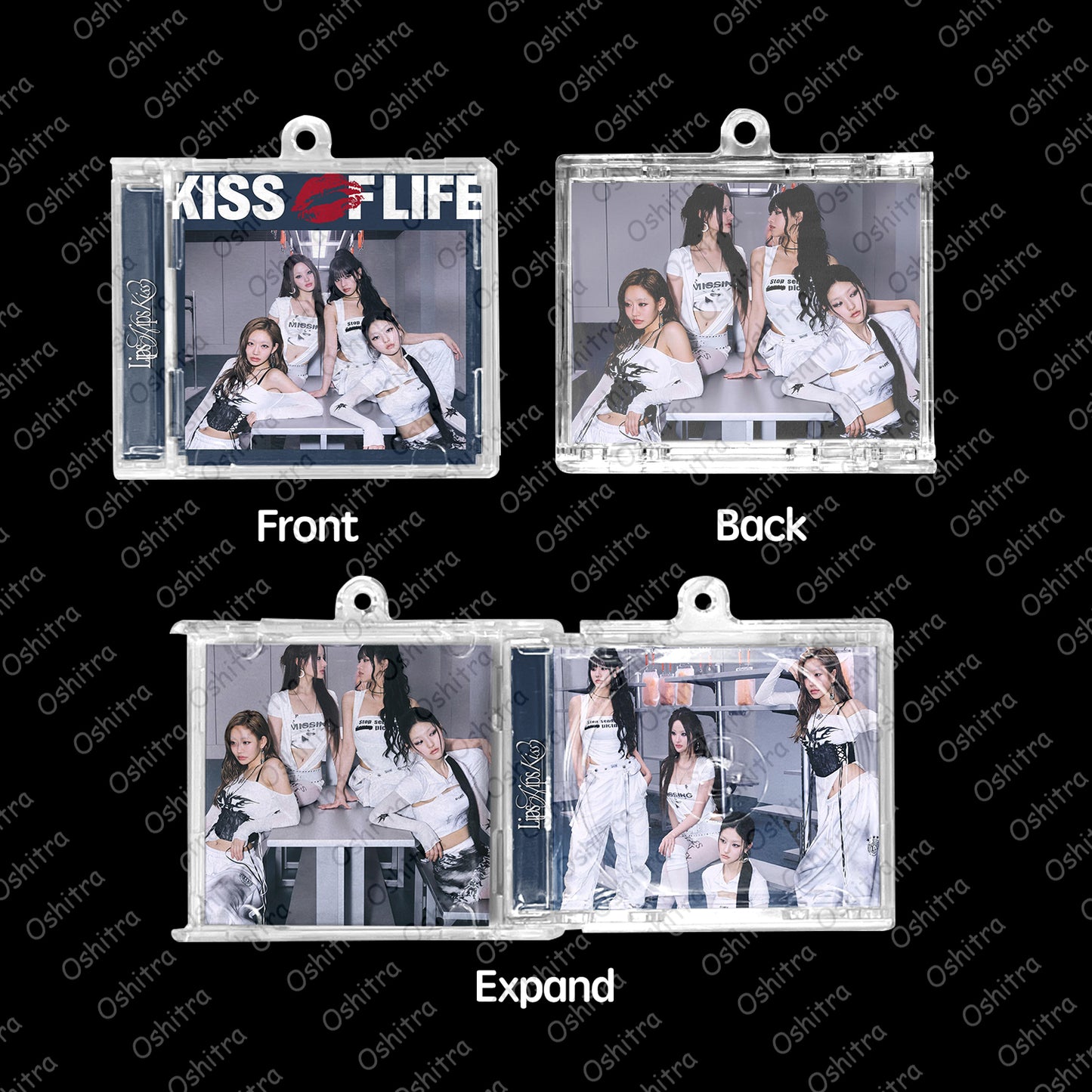 Kiss of life「224」Mini Album NFCミニアルバムキーホルダー スマホタッチで音楽再生 推し活グッズ