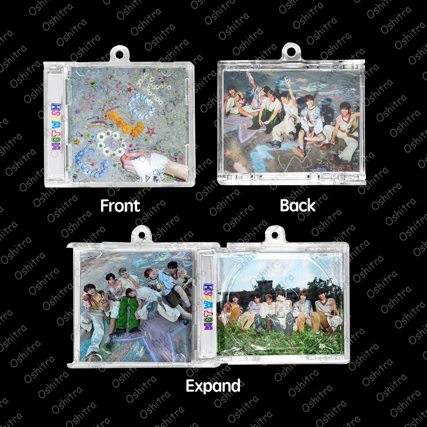 NCT WISH COLOR「COLOR」Mini Album NFCミニアルバムキーホルダー スマホタッチで音楽再生 推し活グッズ