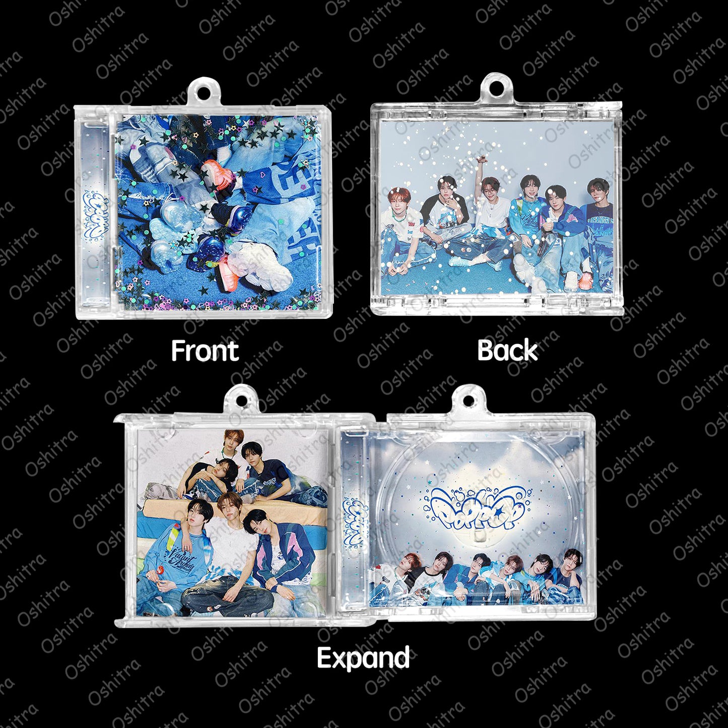NCT WISH「Poppop」Mini Album NFCミニアルバムキーホルダー スマホタッチで音楽再生 推し活グッズ