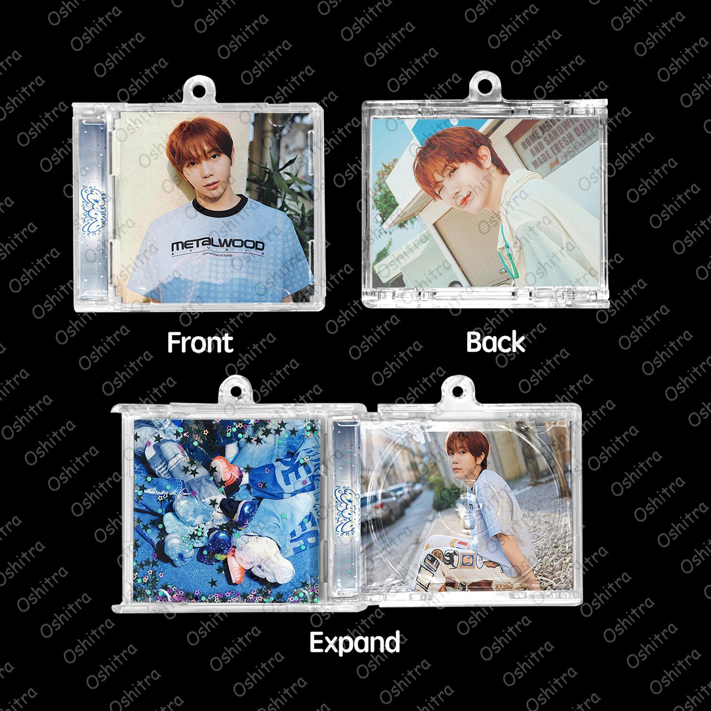 NCT WISH「Poppop」Mini Album NFCミニアルバムキーホルダー スマホタッチで音楽再生 推し活グッズ