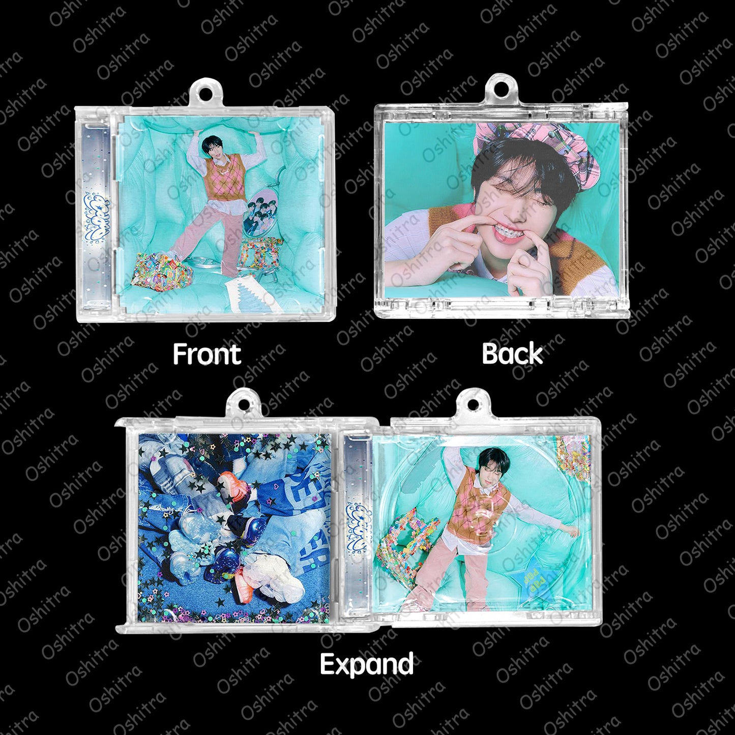 NCT WISH「Poppop」Mini Album NFCミニアルバムキーホルダー スマホタッチで音楽再生 推し活グッズ