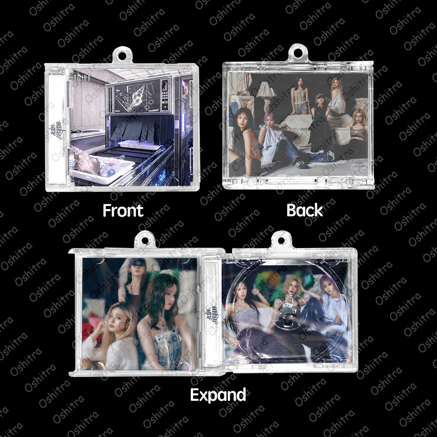 NMIXX「Forward」Mini Album NFCミニアルバムキーホルダー スマホタッチで音楽再生 推し活グッズ