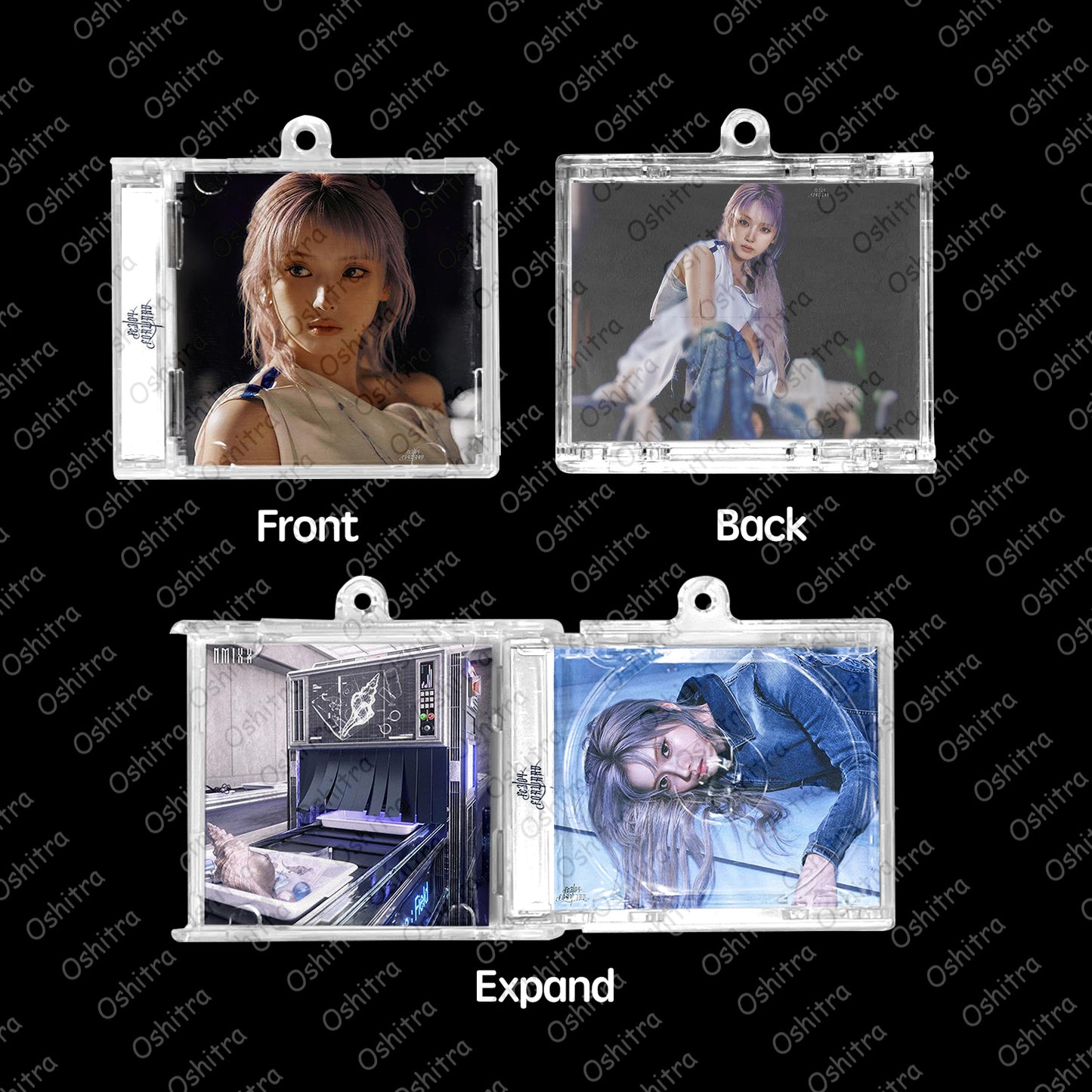 NMIXX「Forward」Mini Album NFCミニアルバムキーホルダー スマホタッチで音楽再生 推し活グッズ