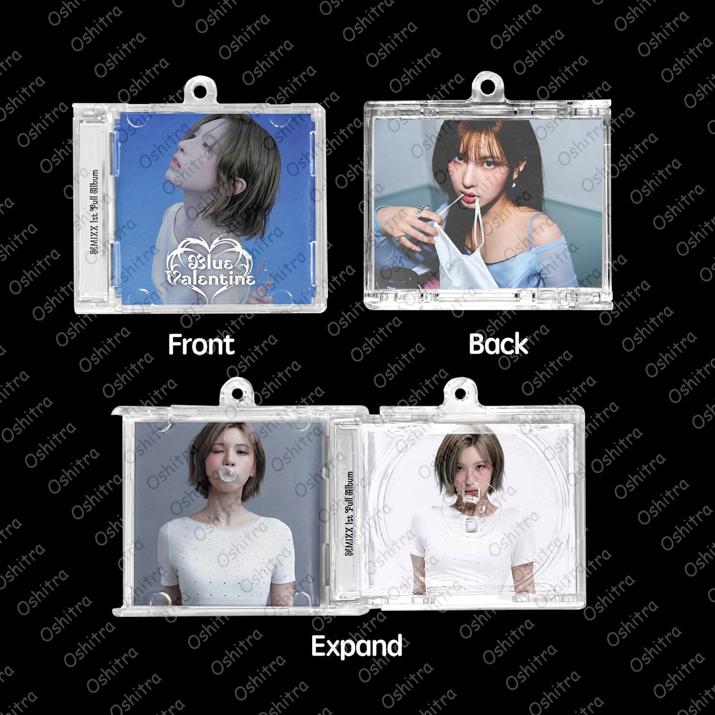 NMIXX「Valentine」Mini Album NFCミニアルバムキーホルダー スマホタッチで音楽再生 推し活グッズ
