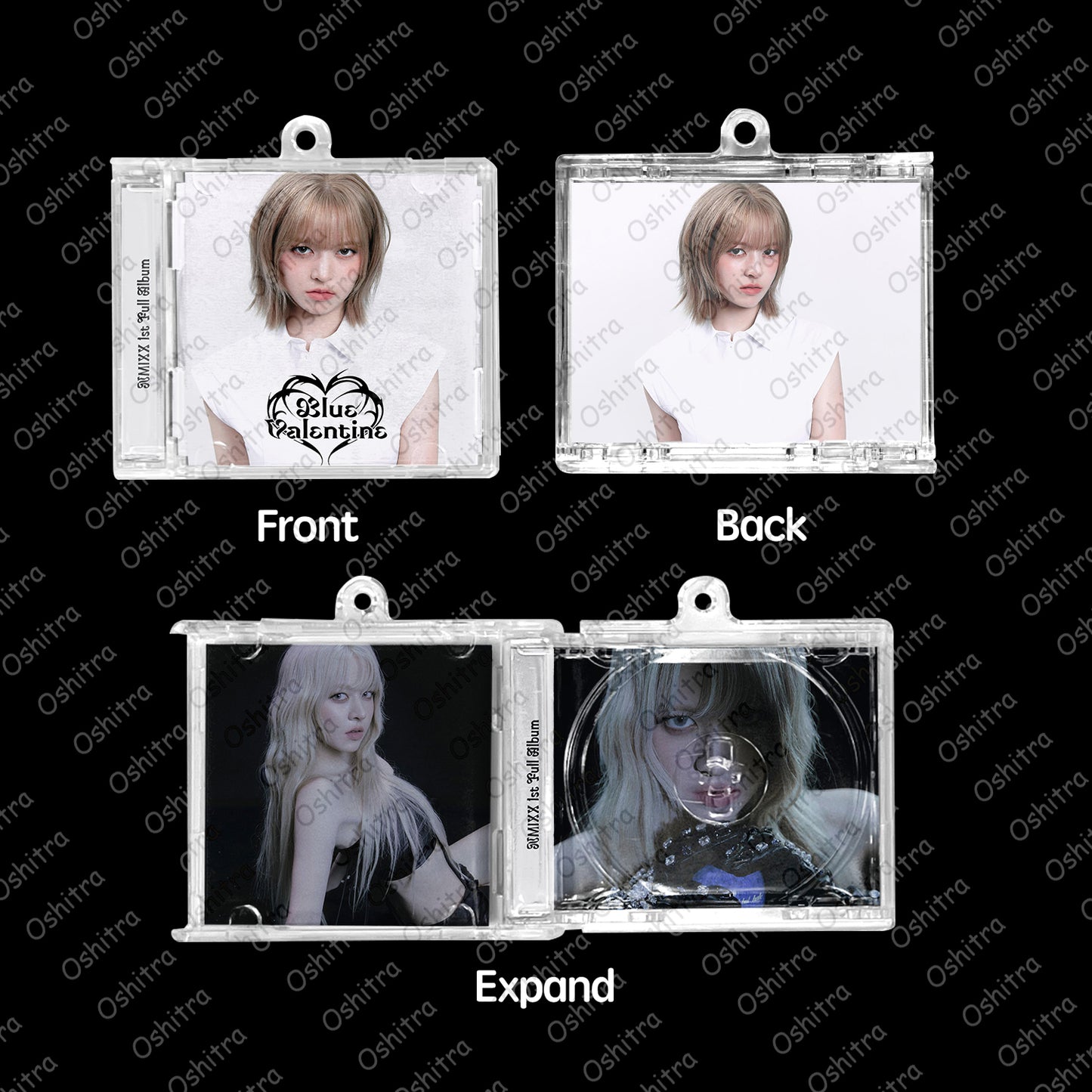 NMIXX「Valentine」Mini Album NFCミニアルバムキーホルダー スマホタッチで音楽再生 推し活グッズ