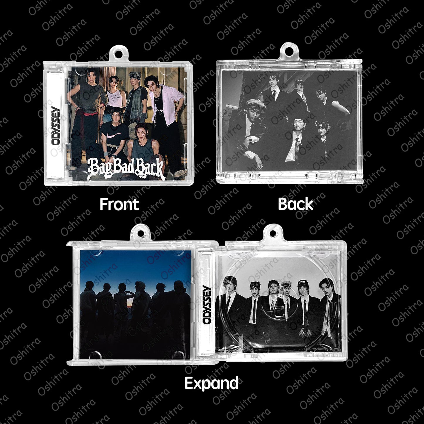 RIIZE「BAGBADBACK」Mini Album NFCミニアルバムキーホルダー スマホタッチで音楽再生 推し活グッズ