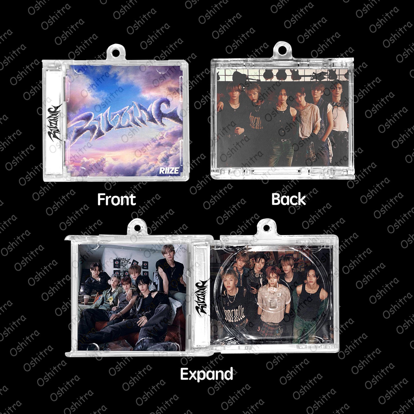 RIIZE「Riizing」Mini Album NFCミニアルバムキーホルダー スマホタッチで音楽再生 推し活グッズ