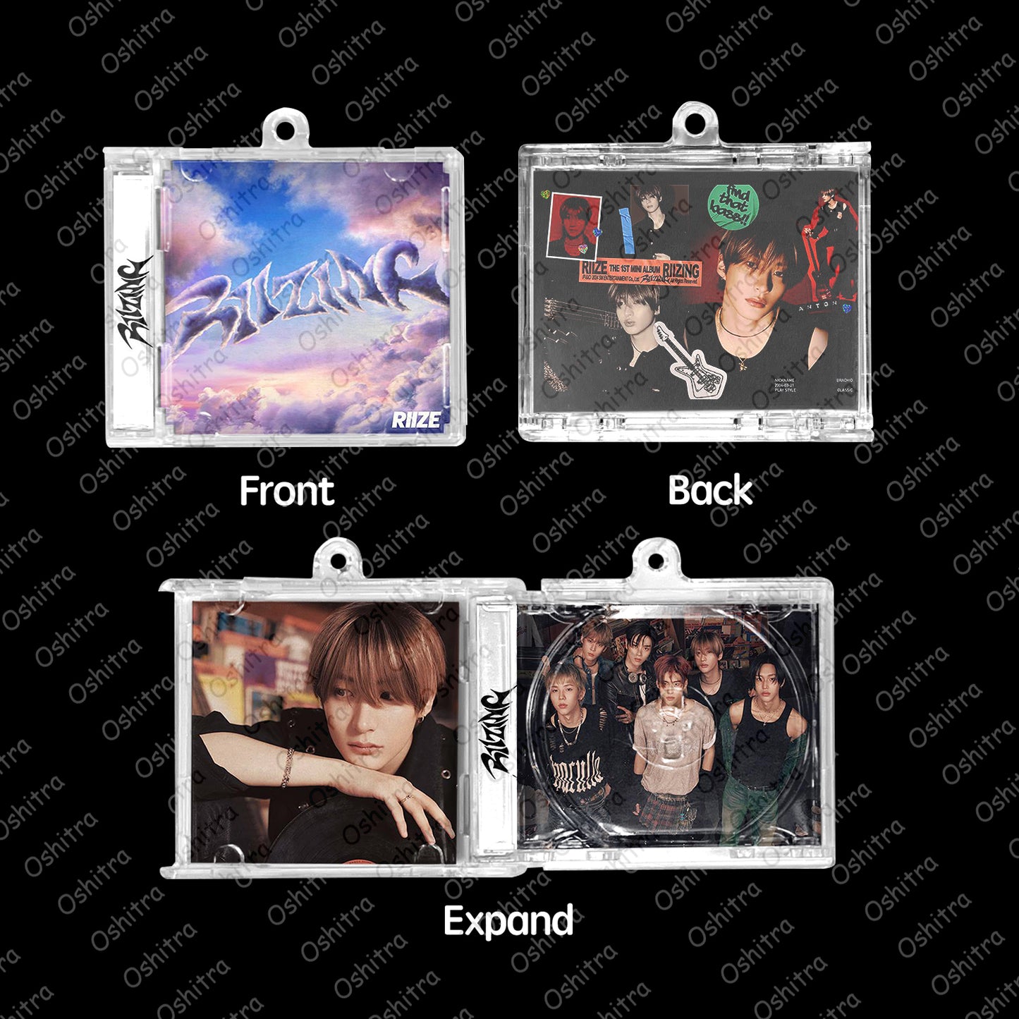 RIIZE「Riizing」Mini Album NFCミニアルバムキーホルダー スマホタッチで音楽再生 推し活グッズ