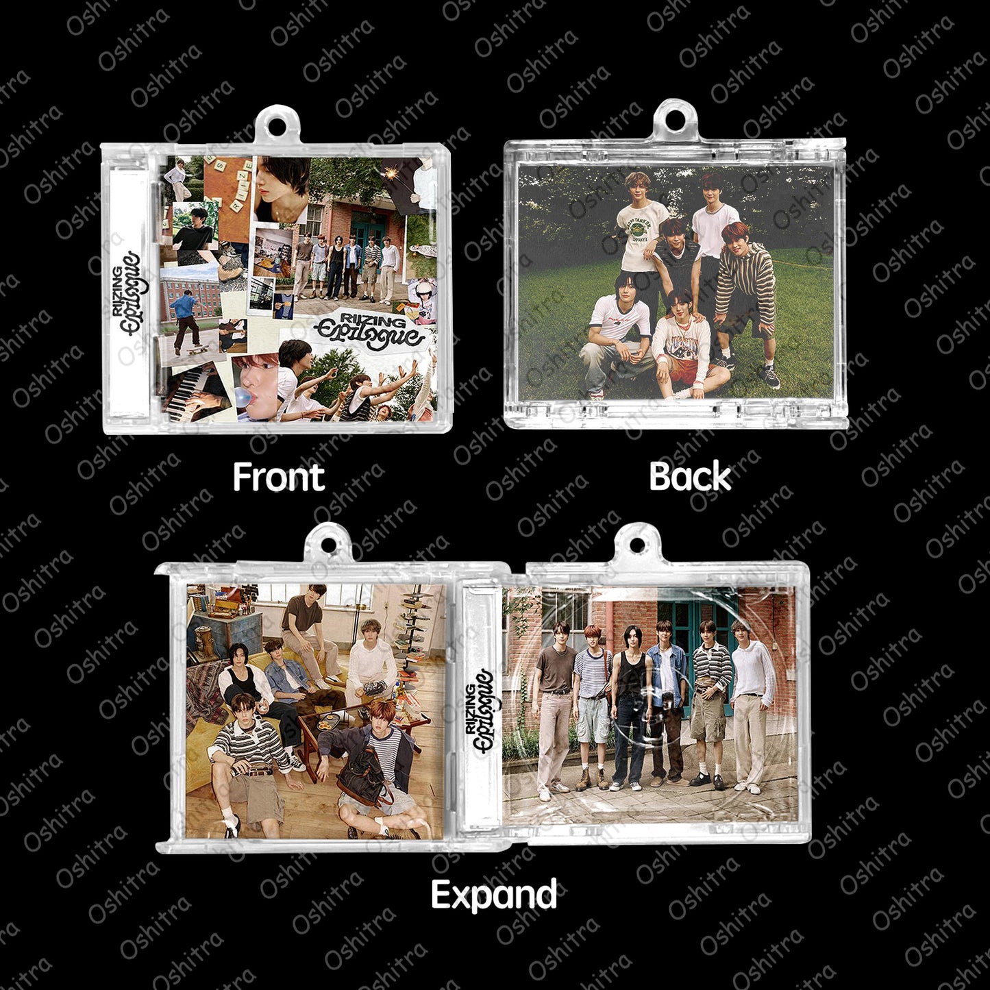 RIIZE「Riizing Epilogue」Mini Album NFCミニアルバムキーホルダー スマホタッチで音楽再生 推し活グッズ