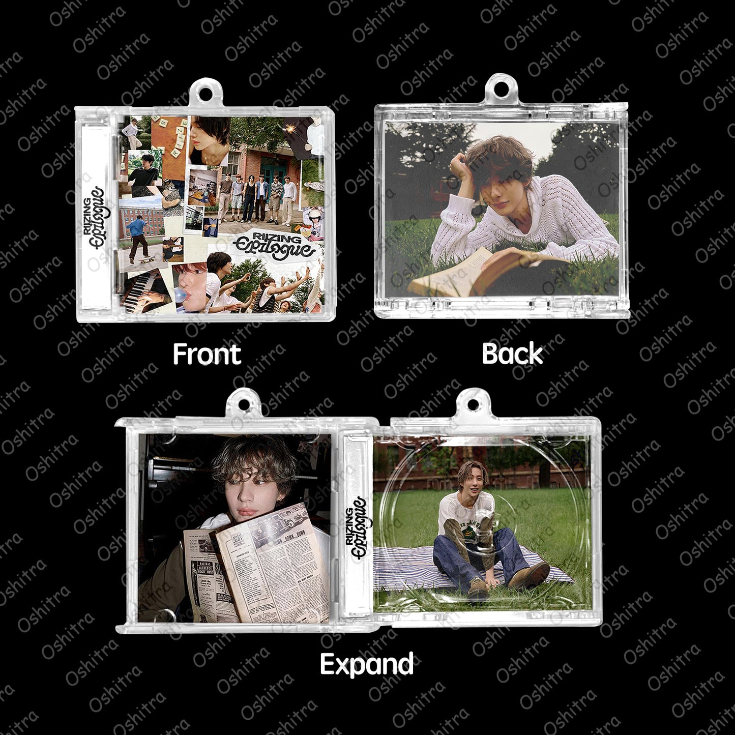 RIIZE「Riizing Epilogue」Mini Album NFCミニアルバムキーホルダー スマホタッチで音楽再生 推し活グッズ