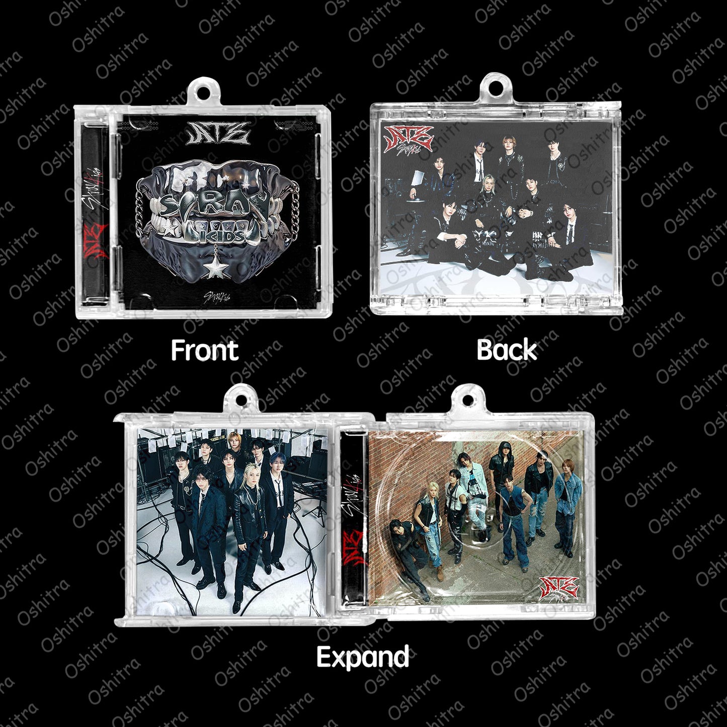 StrayKids「ATE」Mini Album NFCミニアルバムキーホルダー スマホタッチで音楽再生 推し活グッズ