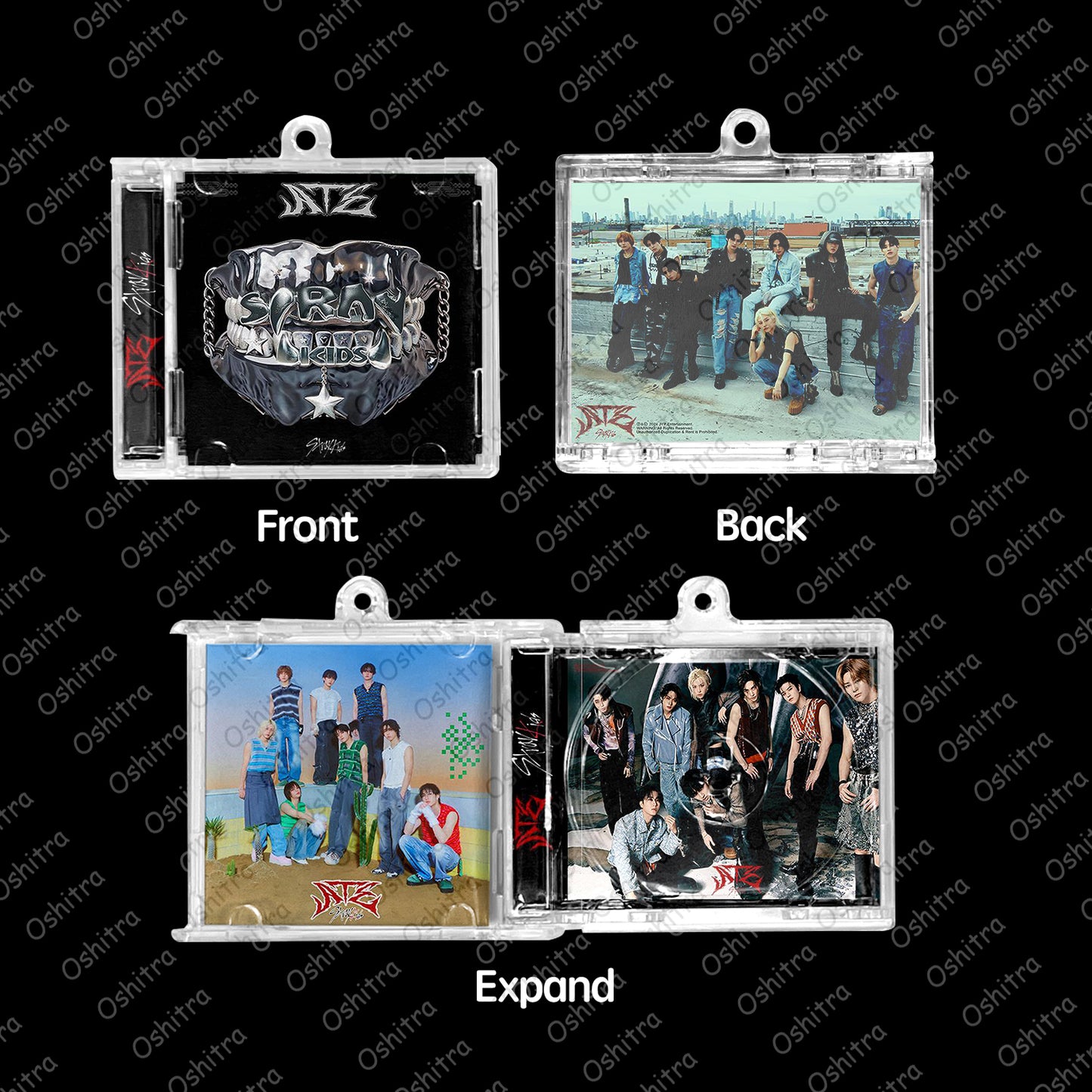 StrayKids「ATE」Mini Album NFCミニアルバムキーホルダー スマホタッチで音楽再生 推し活グッズ