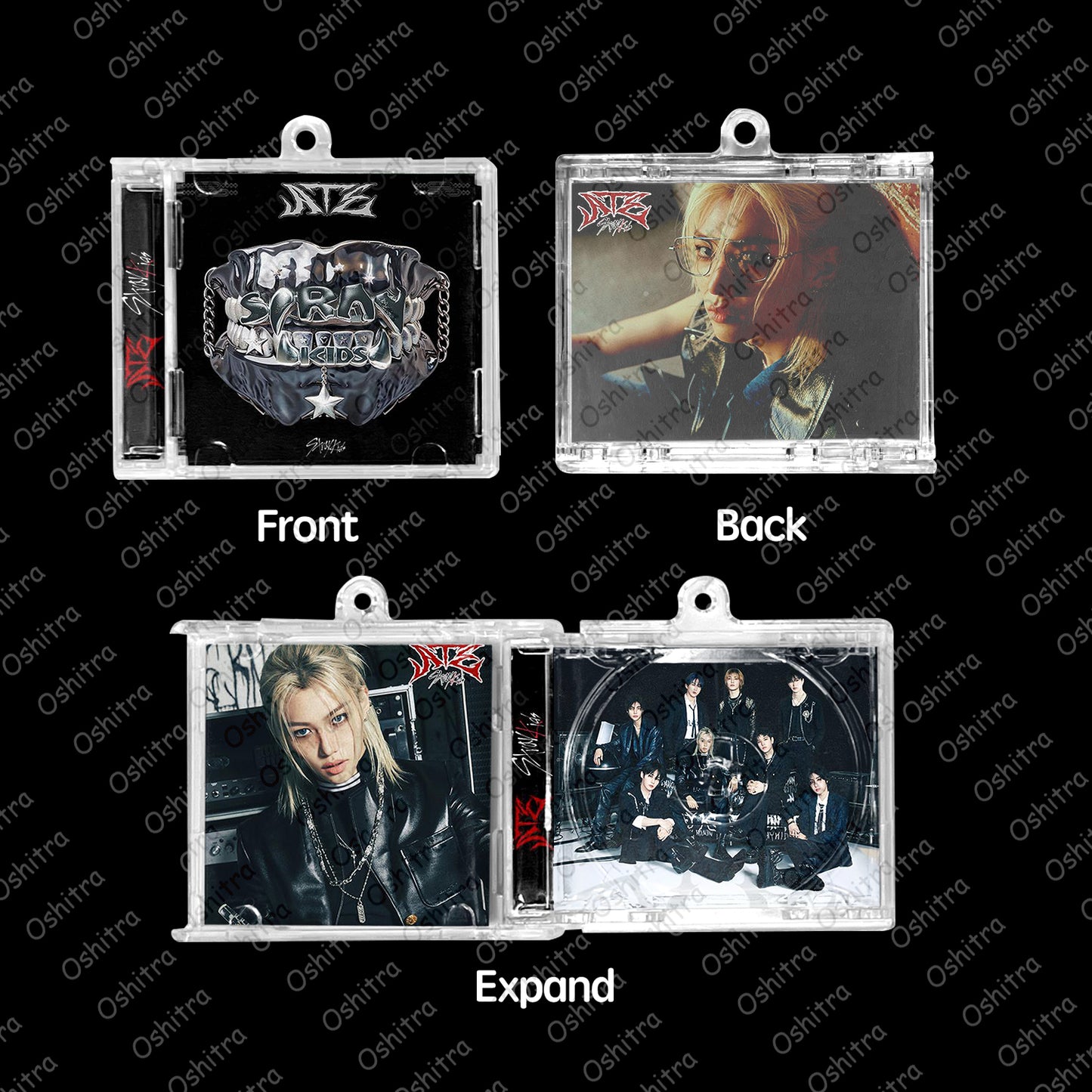 StrayKids「ATE」Mini Album NFCミニアルバムキーホルダー スマホタッチで音楽再生 推し活グッズ